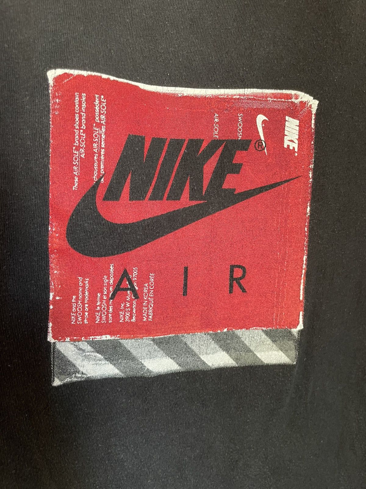 Nike Nike Air Graphic Tee Size Large Size US L / EU 52-54 / 3 - 2 Thumbnail
