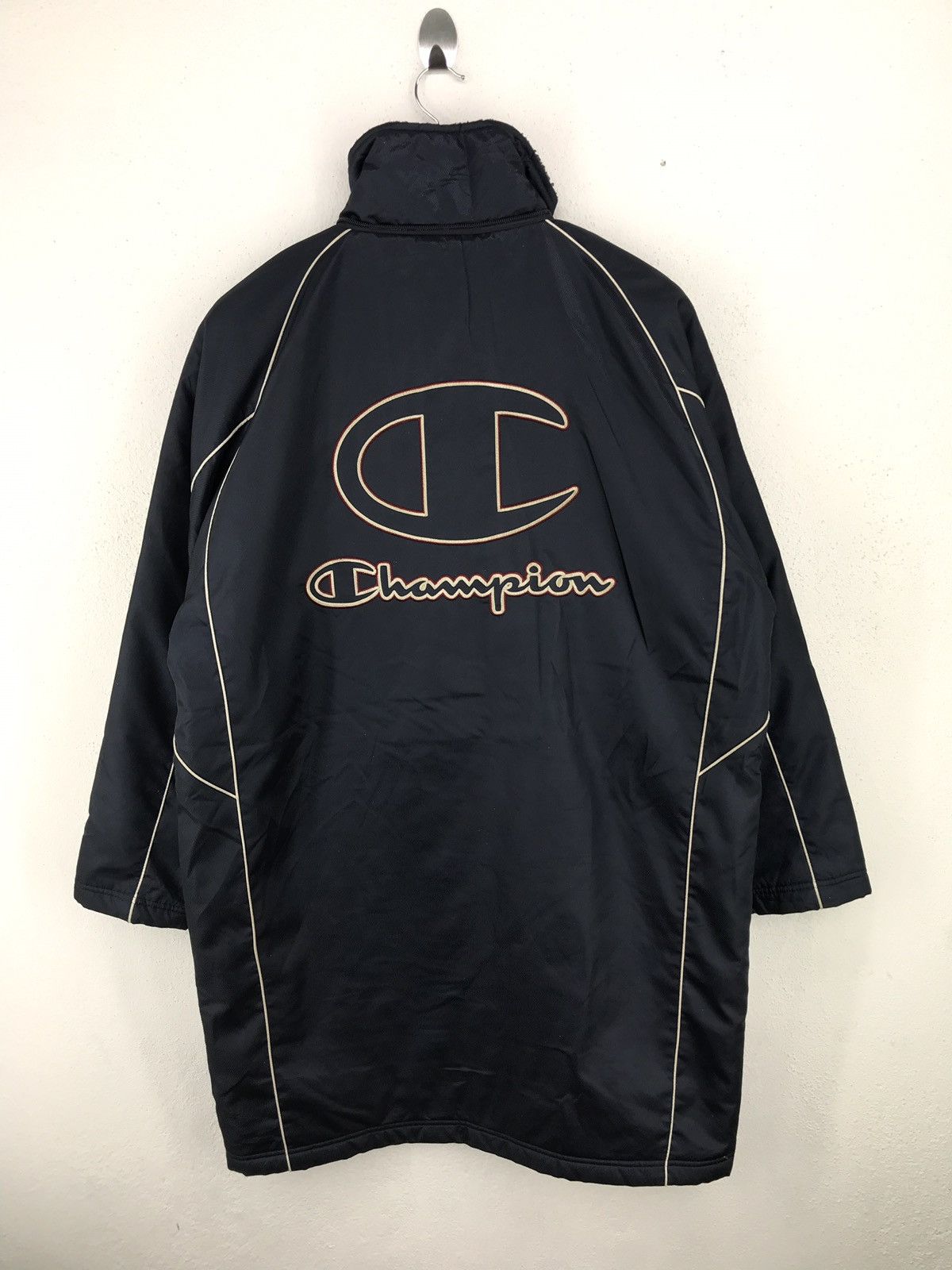 Champion VTG 90s CHAMPION BIG LOGO EMBROIDERY STREETWEAR JACKET Size US M / EU 48-50 / 2 - 1 Thumbnail