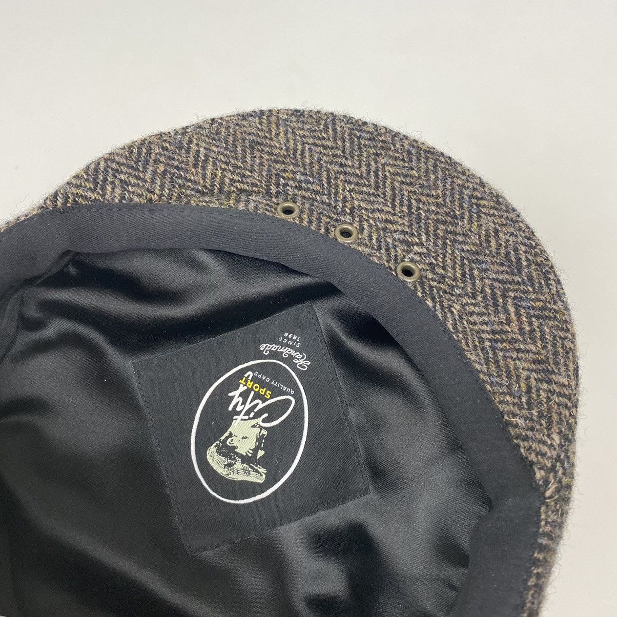 Other City Sport Brand Tweed Flat Cap Size 58 - Large Size ONE SIZE - 6 Thumbnail