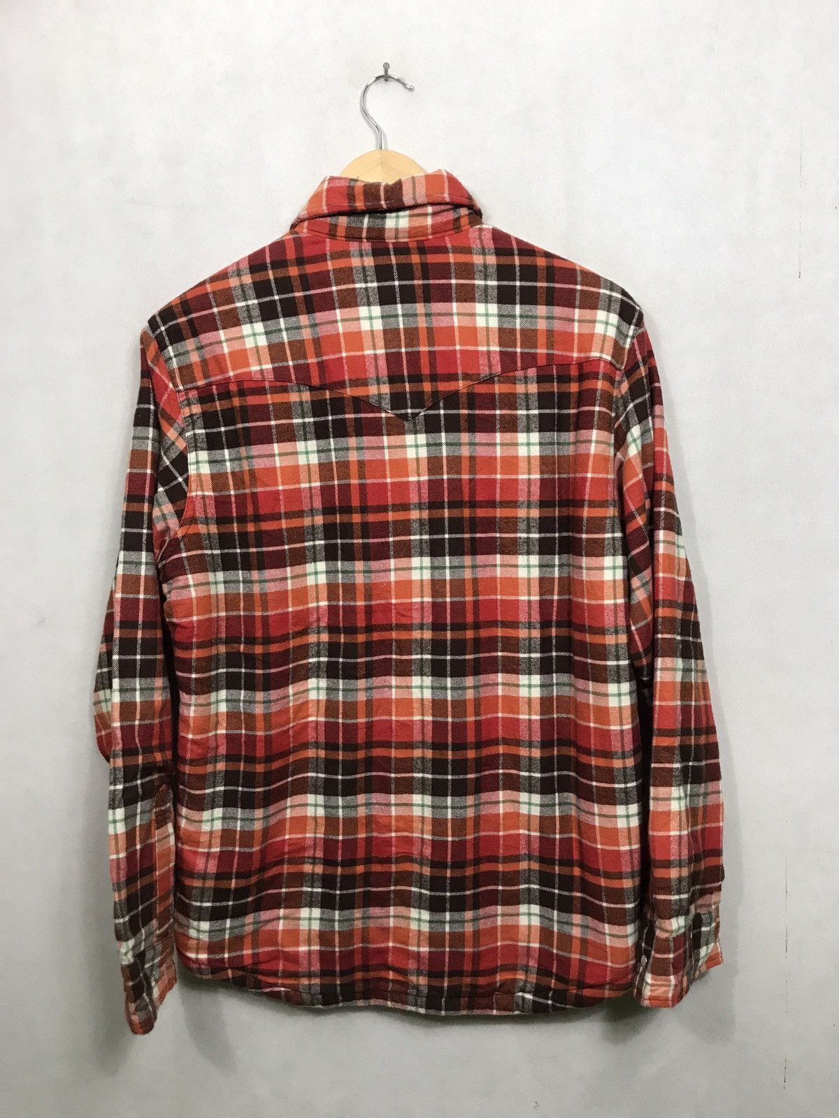 Japanese Brand 💥UNIQLO TARTAN SHERPA LINING SHIRT JACKET Size US M / EU 48-50 / 2 - 4 Thumbnail