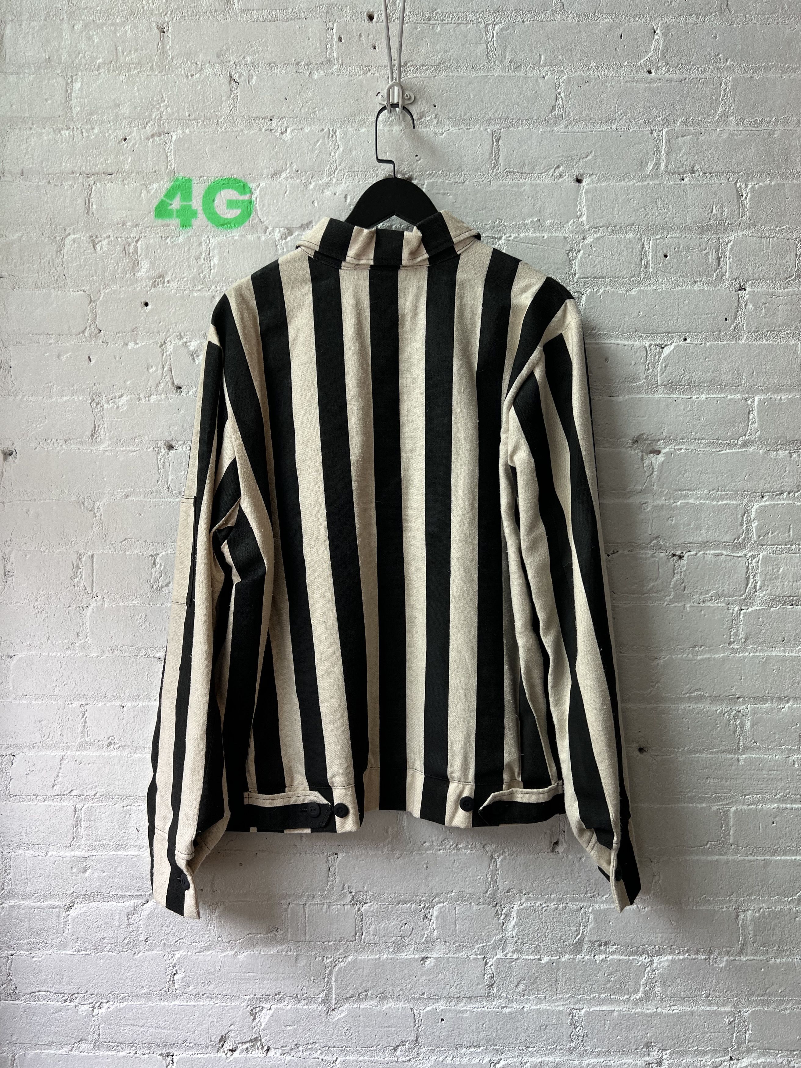 Enfants Riches Deprimes ERD PRISION SILK JACKET striped jacket Sz XL Size US XL / EU 56 / 4 - 7 Thumbnail