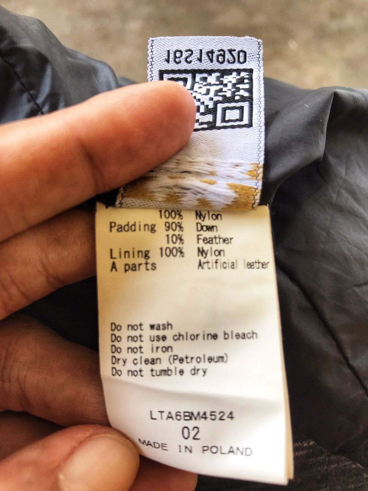 Designer TATRAS QUILTED GENUINE GOOSE DOWN CAMO DESIGN Size US S / EU 44-46 / 1 - 13 Thumbnail