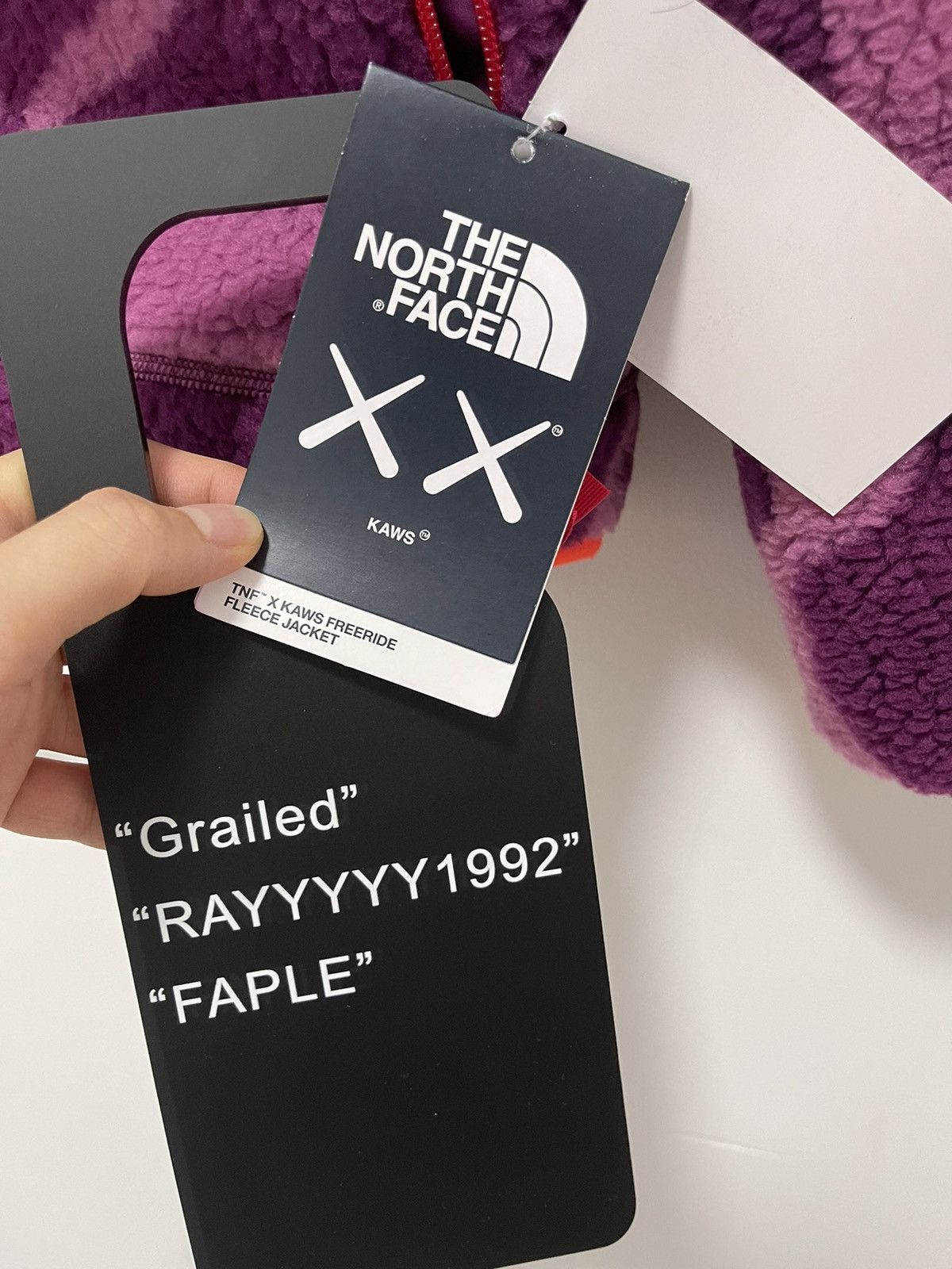 Kaws × The North Face Kaws x The North Face Freeride Fleece Jacket Size US S / EU 44-46 / 1 - 11 Thumbnail