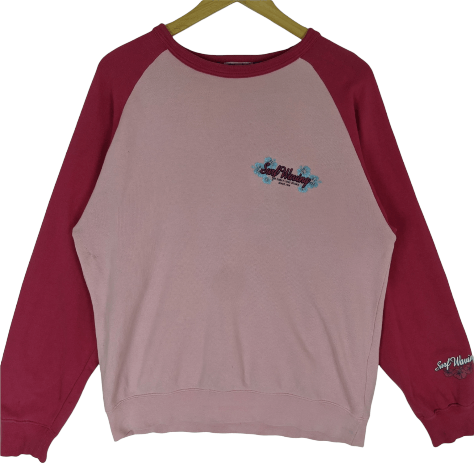 Maui and Sons × Vintage Vintage 90's MAUI Surfboard Hawaii Jumper Sweatshirt Size US M / EU 48-50 / 2 - 2 Thumbnail