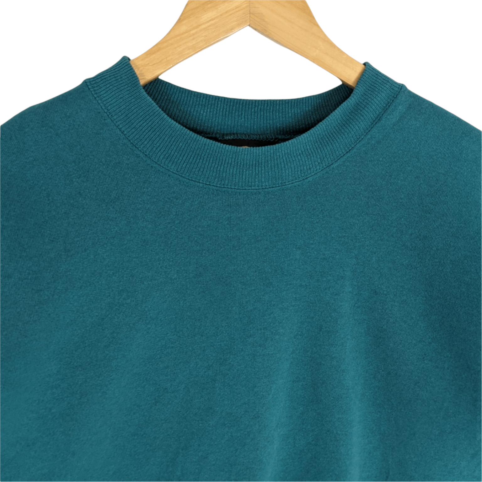 Hanes × Vintage Vintage 90's HANES Plain Sportswear Jumper Sweatshirt Size US L / EU 52-54 / 3 - 4 Thumbnail