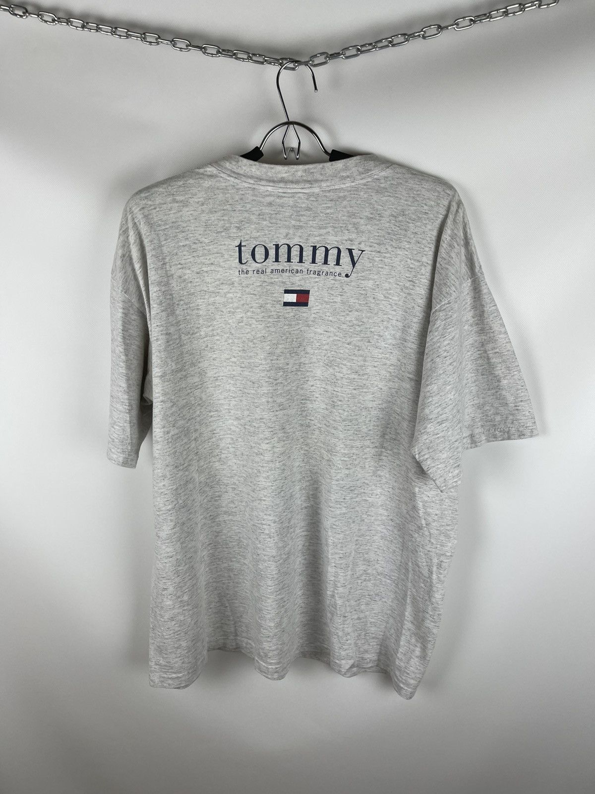 Tommy Hilfiger × Vintage Tommy Hilfiger vintage big logo printed single stitch shirt Size US XL / EU 56 / 4 - 2 Thumbnail