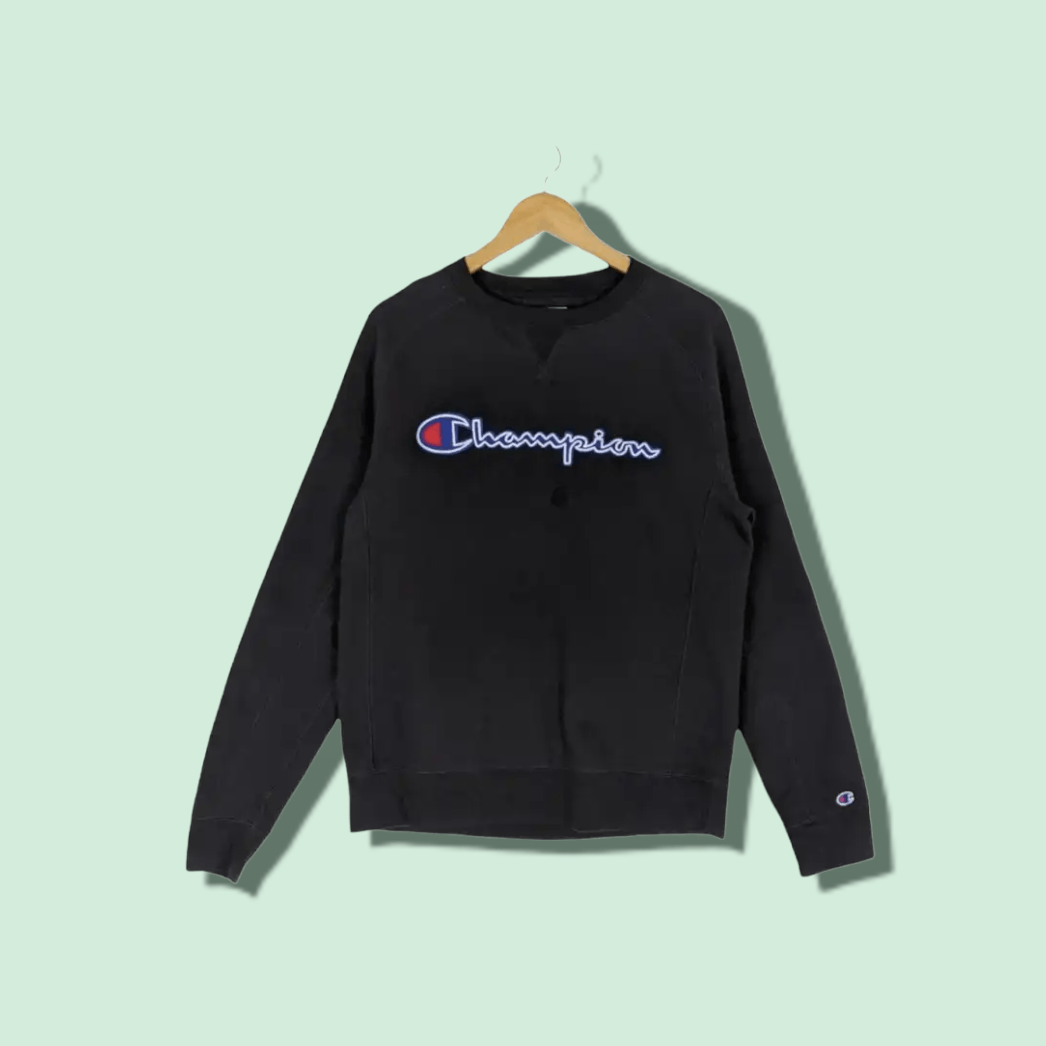 Champion CHAMPION Big Spell Out Logo Jumper Sweatshirt Size US M / EU 48-50 / 2 - 1 Thumbnail