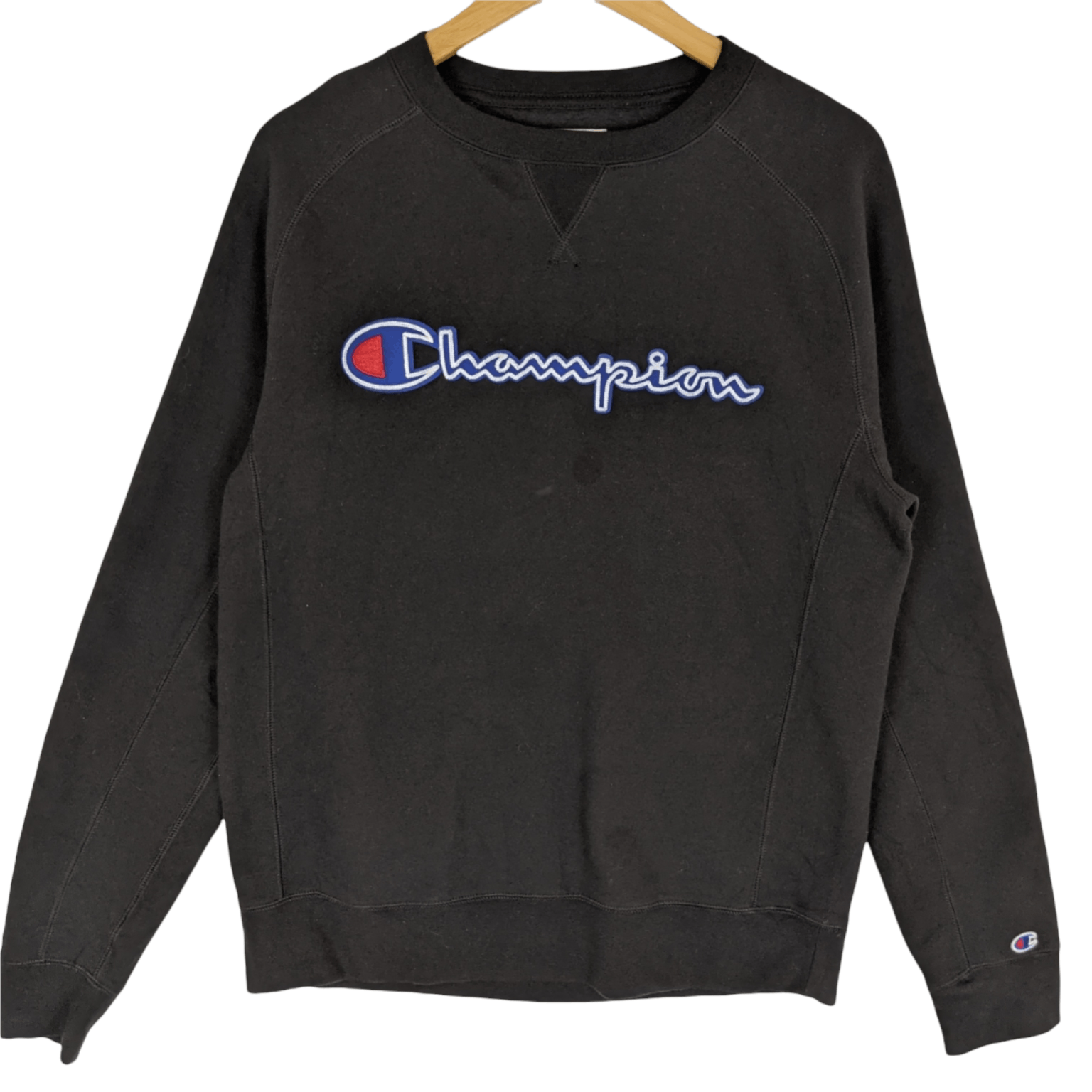 Champion CHAMPION Big Spell Out Logo Jumper Sweatshirt Size US M / EU 48-50 / 2 - 2 Thumbnail