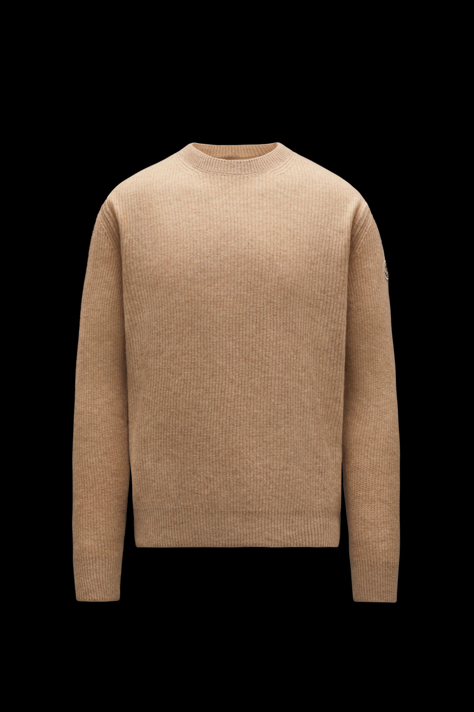 Pre-owned Moncler Wool & Cashmere Jumper In Brown