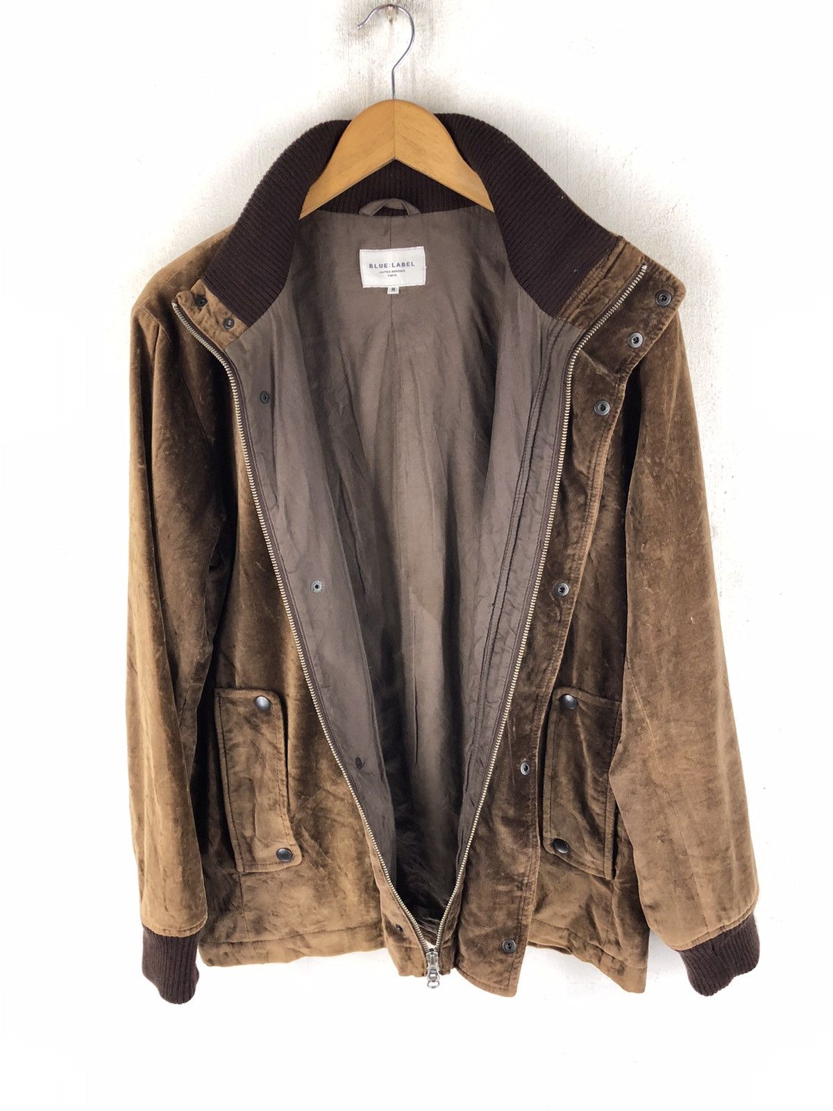 Japanese Brand × United Arrows × Velvet 🔥UINTED ARROWS BLUE LABEL VELVET JACKET Size US M / EU 48-50 / 2 - 6 Thumbnail