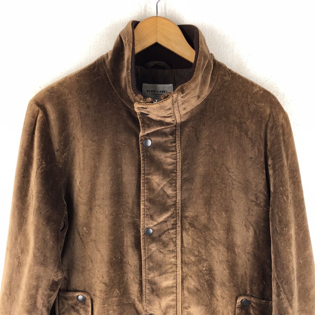 Japanese Brand × United Arrows × Velvet 🔥UINTED ARROWS BLUE LABEL VELVET JACKET Size US M / EU 48-50 / 2 - 4 Thumbnail