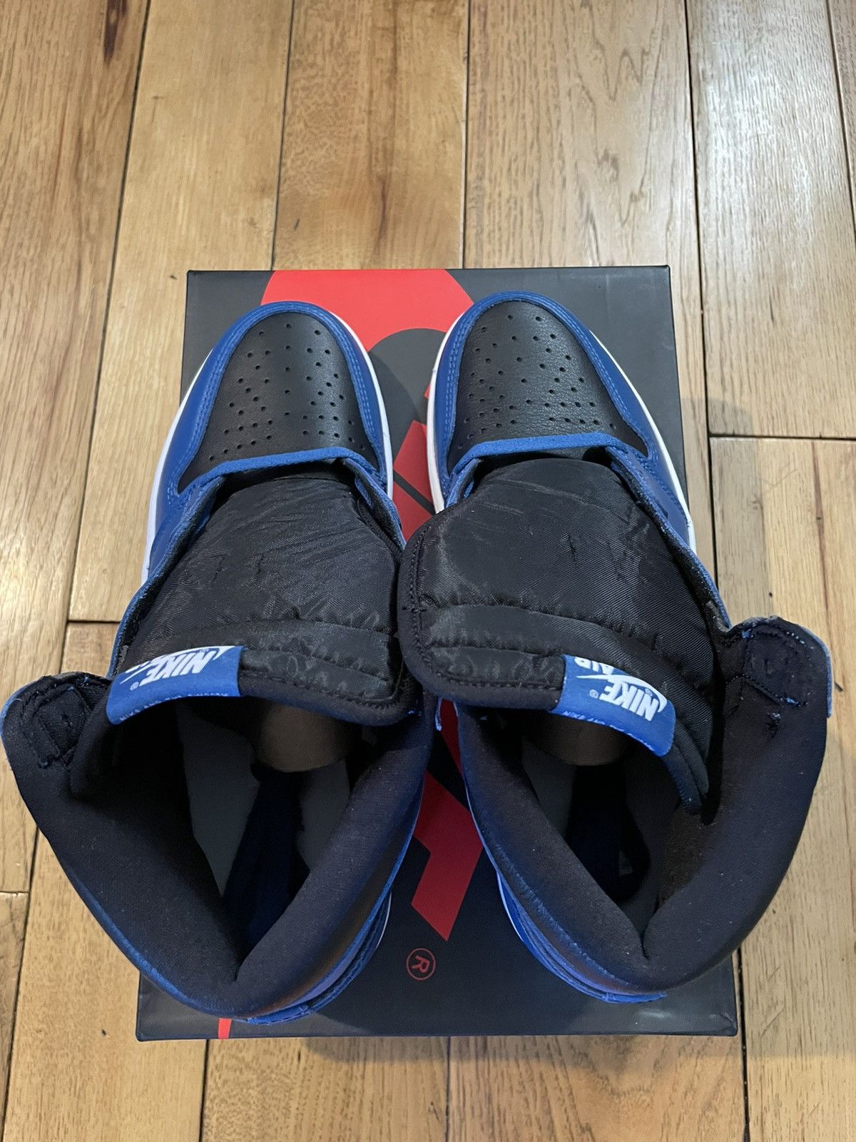 Jordan Brand × Nike Air Jordan 1 Retro High OG Dark Marina Blue 2022 Size US 10 / EU 43 - 4 Thumbnail
