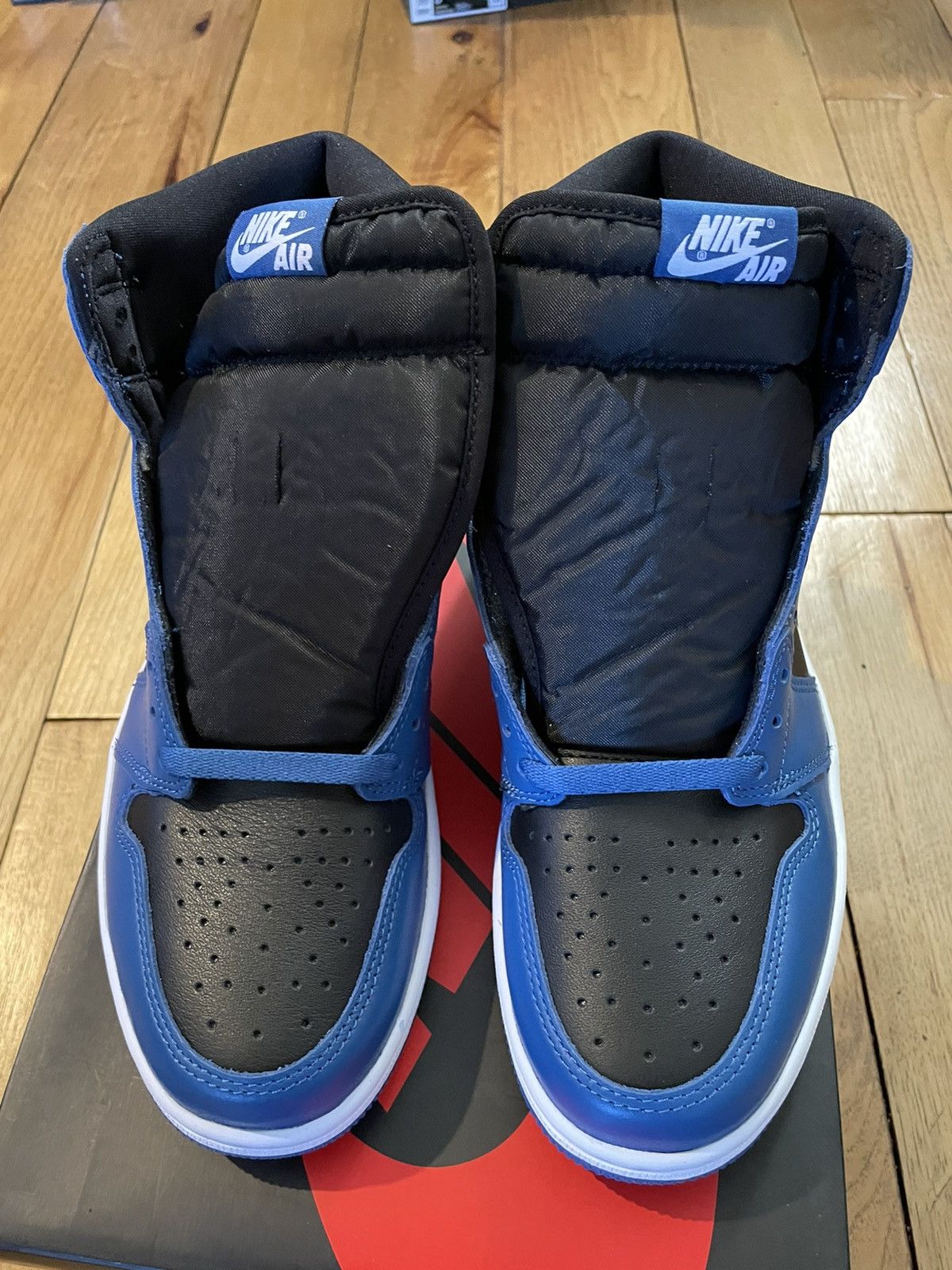 Jordan Brand × Nike Air Jordan 1 Retro High OG Dark Marina Blue 2022 Size US 10 / EU 43 - 3 Thumbnail