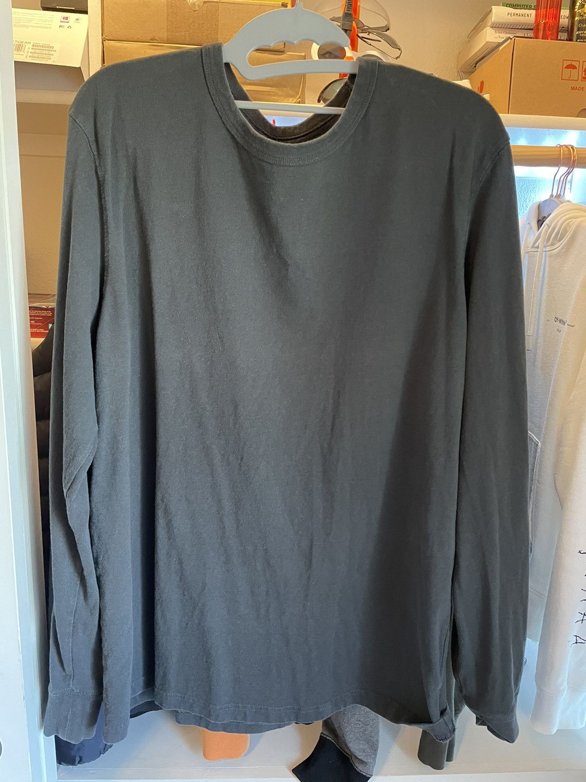 American Eagle Outfitters Gray American Eagle Long Sleeve Graphic Tee Small Size US M / EU 48-50 / 2 - 3 Thumbnail