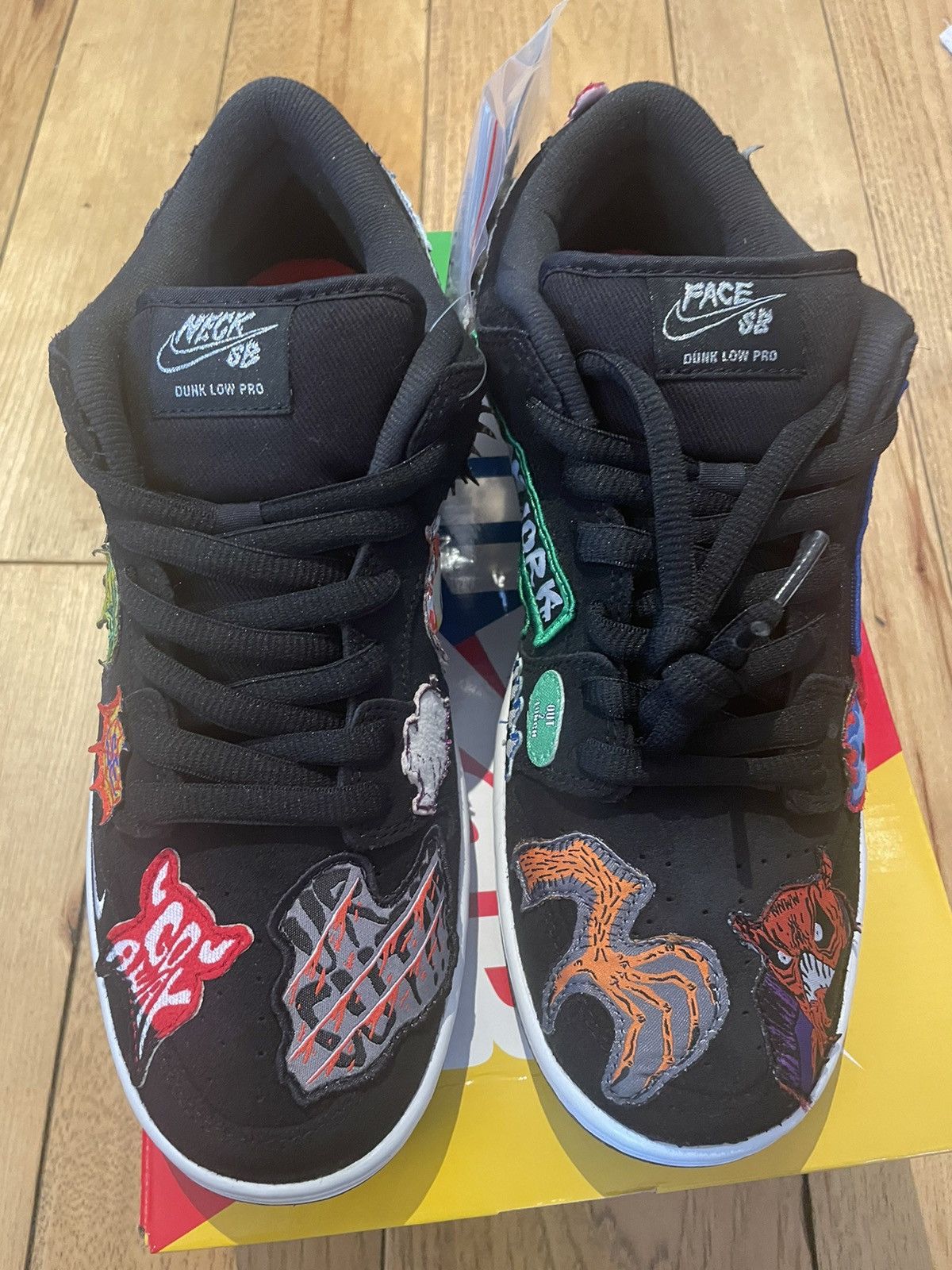 Neckface × Nike Nike SB Dunk Low Pro QS “Neckface” Size US 7.5 / EU 40-41 - 3 Thumbnail