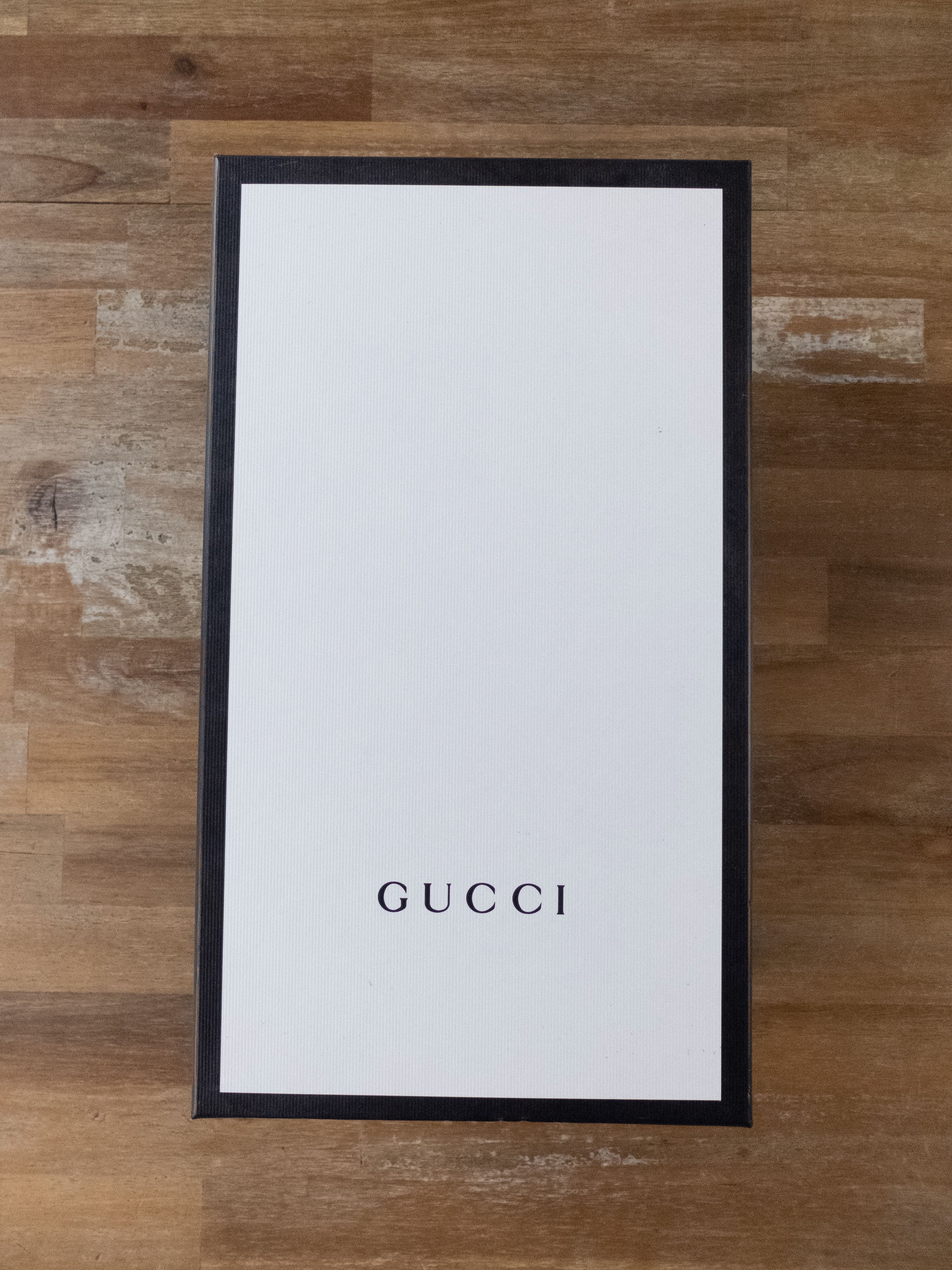 Gucci GUCCI Malaga blue red stripe slides sandals 7 US / 6.5 UK Size US 7 / EU 40 - 10 Thumbnail