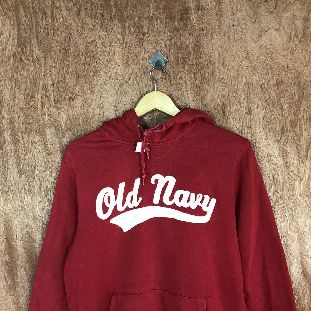 Japanese Brand DL Old Navy Red vintage sweatshirt Hoodies #2013 Size US S / EU 44-46 / 1 - 9 Thumbnail