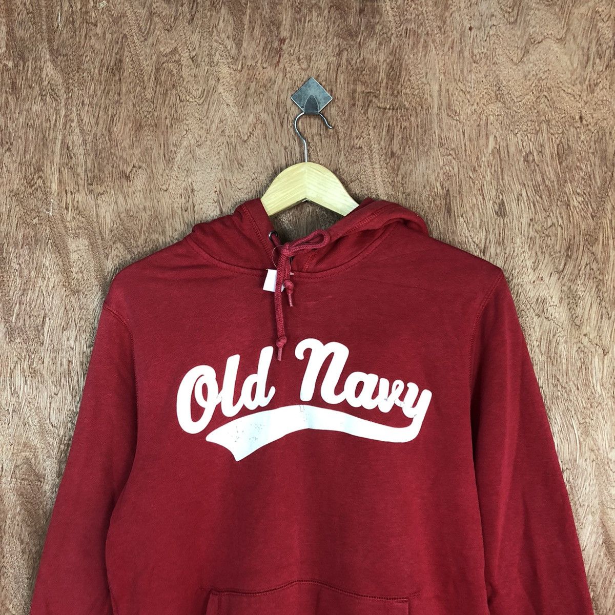 Japanese Brand DL Old Navy Red vintage sweatshirt Hoodies #2013 Size US S / EU 44-46 / 1 - 2 Thumbnail