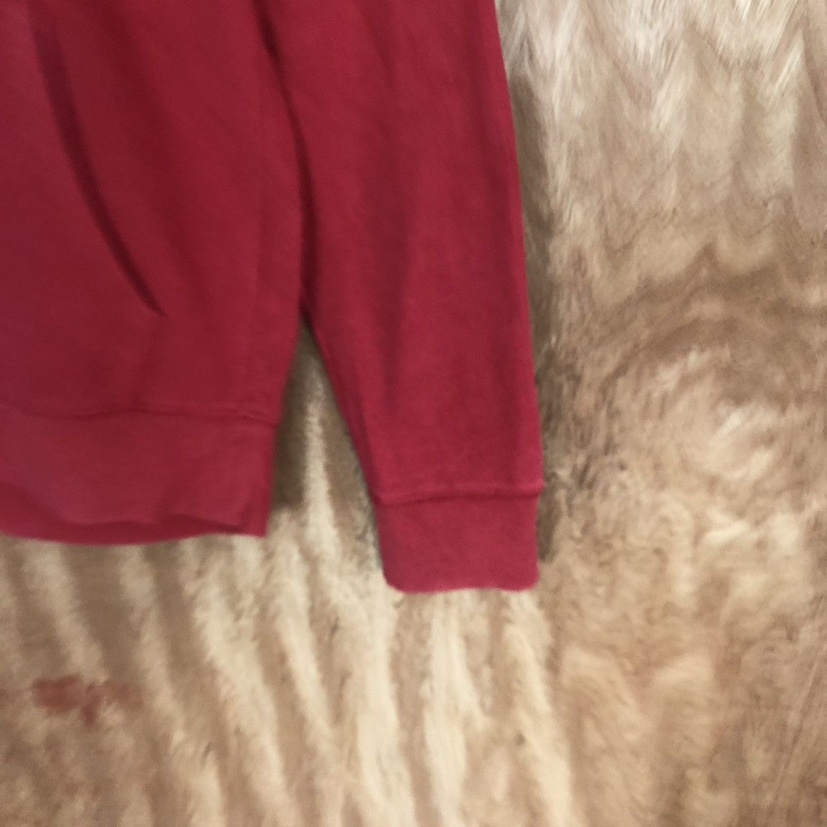 Japanese Brand DL Old Navy Red vintage sweatshirt Hoodies #2013 Size US S / EU 44-46 / 1 - 4 Thumbnail