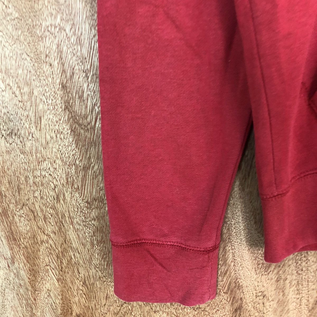 Japanese Brand DL Old Navy Red vintage sweatshirt Hoodies #2013 Size US S / EU 44-46 / 1 - 6 Thumbnail