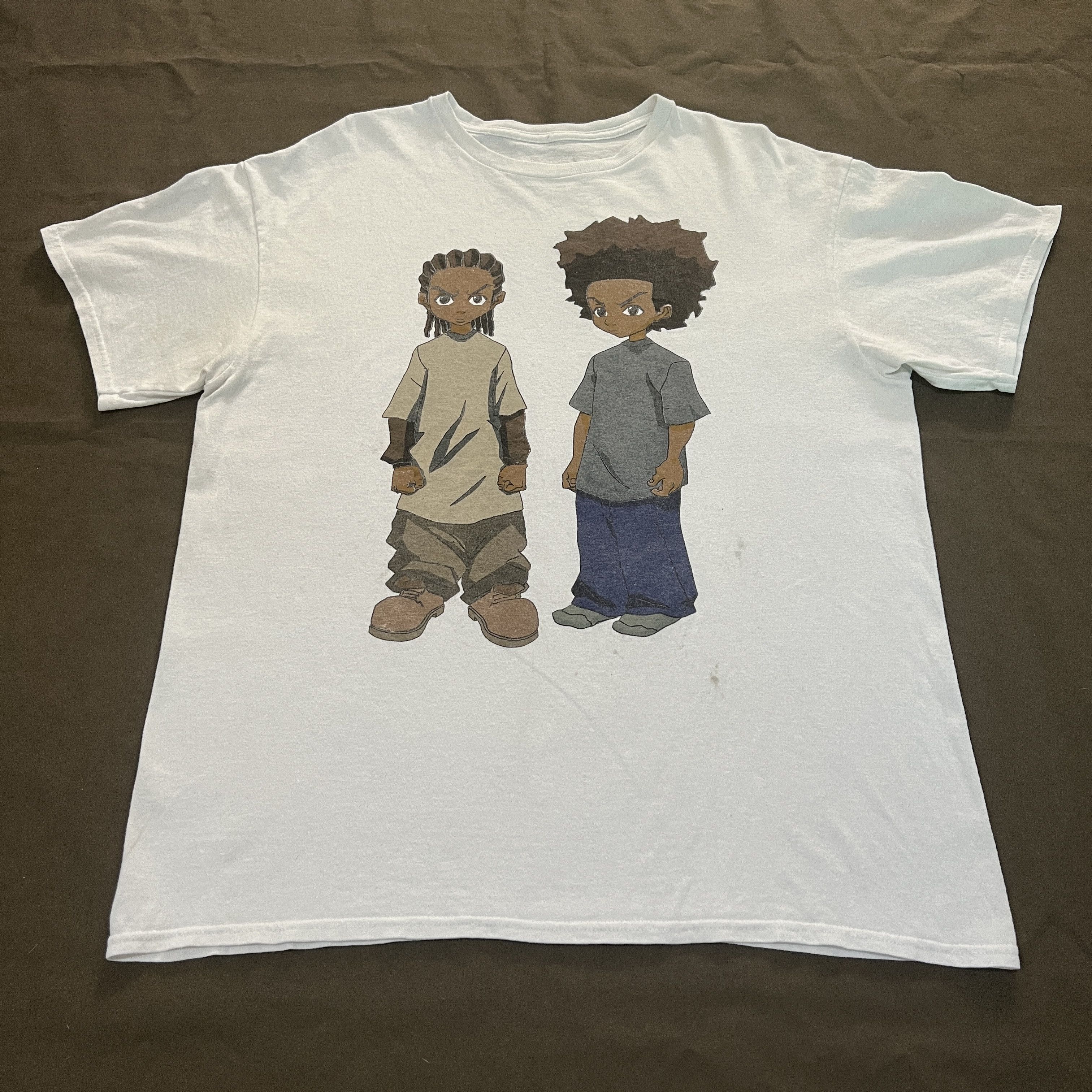 Anime 2019 The Boondocks TV series Comic Anime Promo Tee Shirt Size US L / EU 52-54 / 3 - 2 Thumbnail