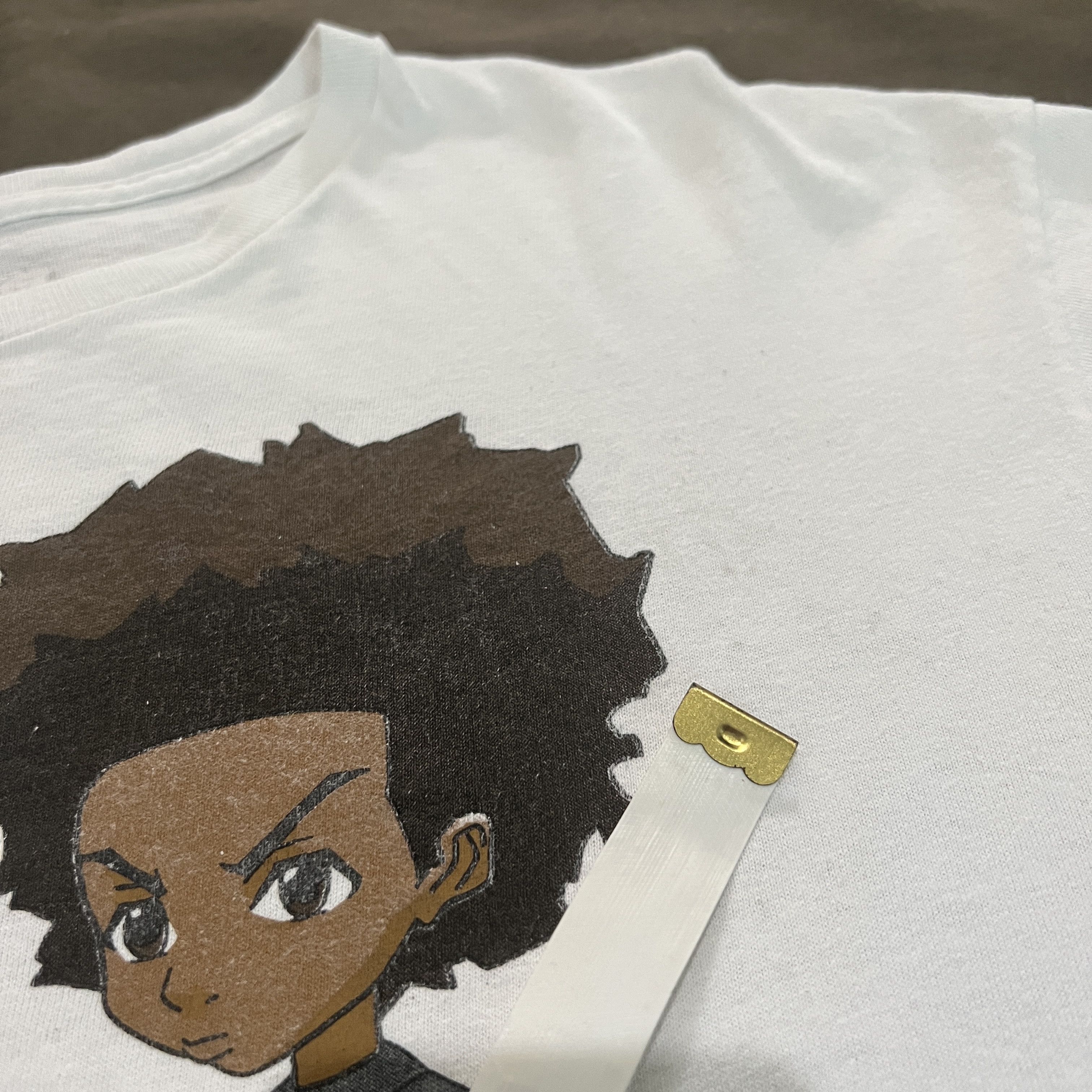 Anime 2019 The Boondocks TV series Comic Anime Promo Tee Shirt Size US L / EU 52-54 / 3 - 6 Thumbnail