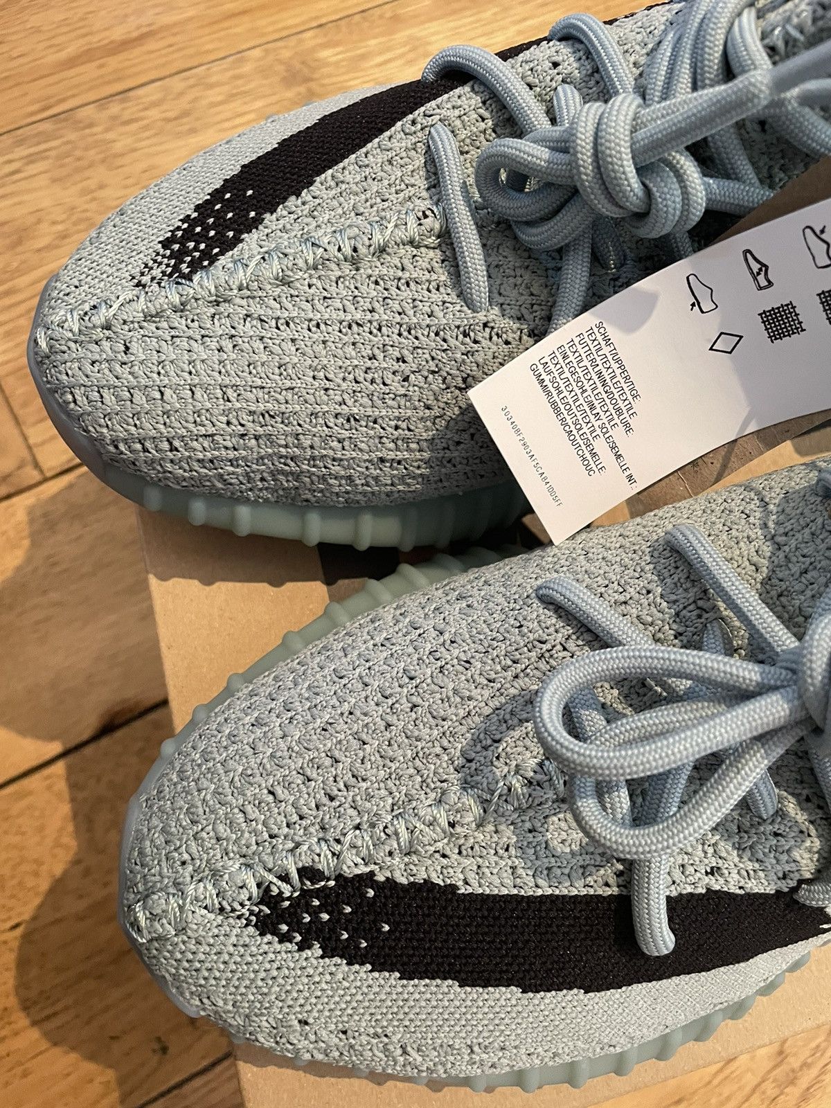 Adidas × Kanye West Yeezy 350 v2 Salt Size US 8.5 / EU 41-42 - 4 Thumbnail