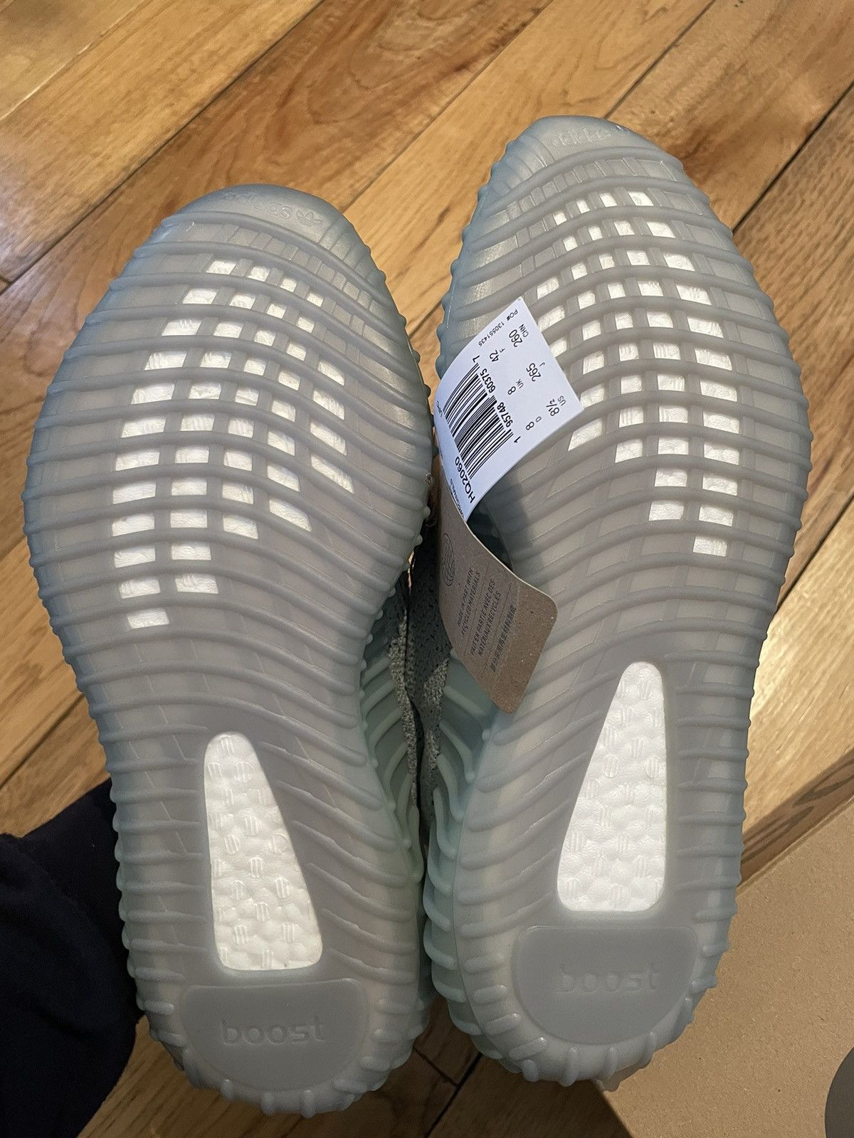 Adidas × Kanye West Yeezy 350 v2 Salt Size US 8.5 / EU 41-42 - 8 Thumbnail