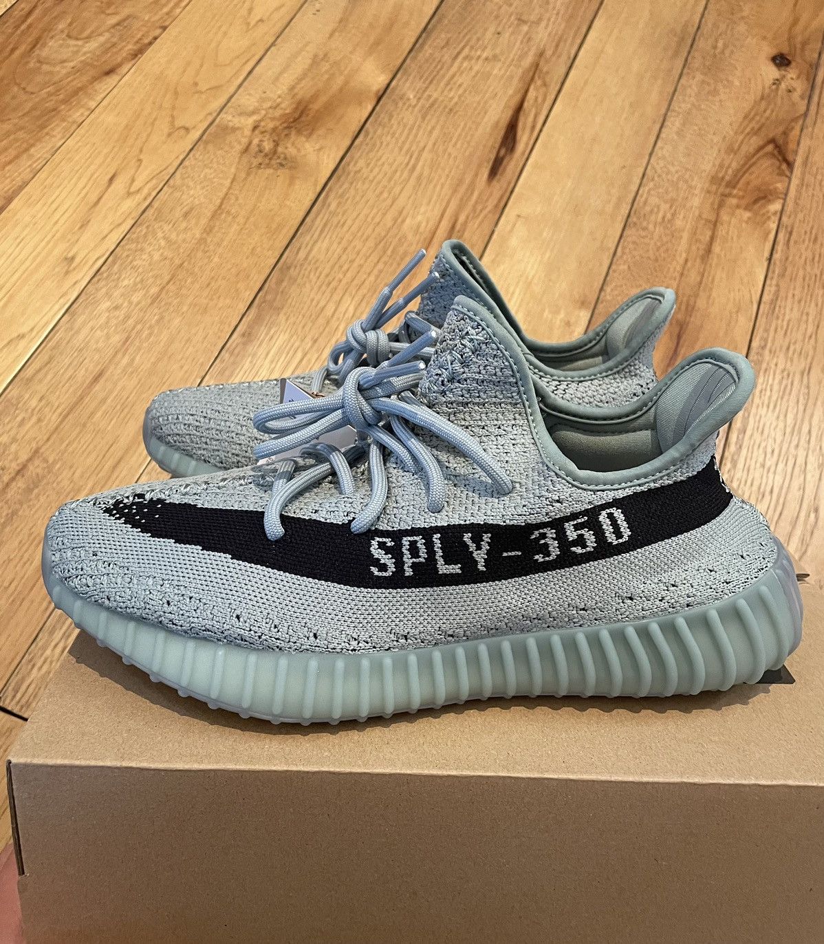 Adidas × Kanye West Yeezy 350 v2 Salt Size US 8.5 / EU 41-42 - 1 Thumbnail