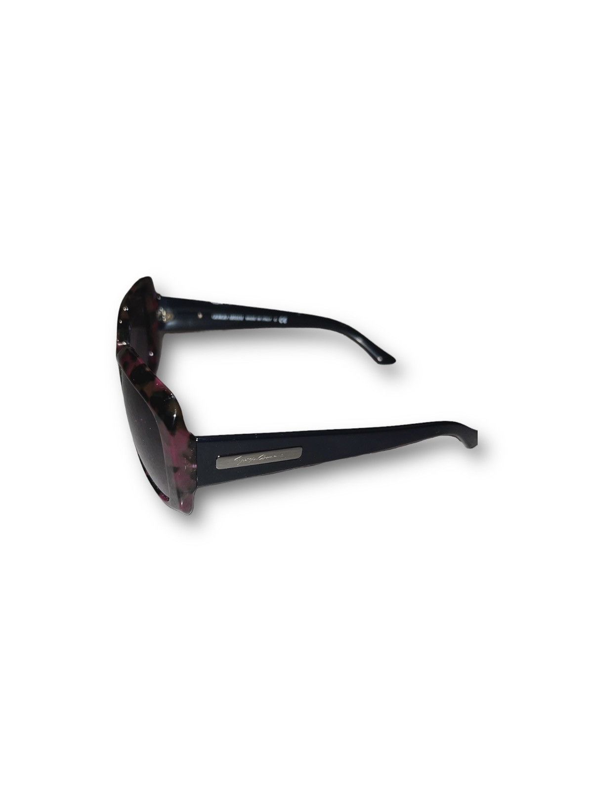 Emporio Armani Giorgio Armani AR8002 5039/8H Black Violet Camo Sunglasses Size ONE SIZE - 5 Thumbnail