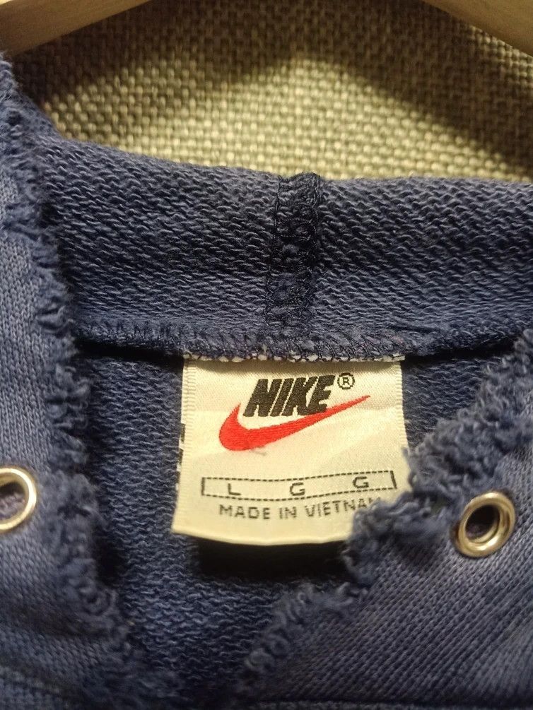 Nike × Nike ACG × Vintage Vintage 90s sweatshirt hoodie nike swoosh Size US L / EU 52-54 / 3 - 3 Thumbnail