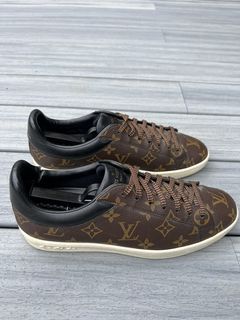 Louis Vuitton Red LV Stripe Luxembourg Trainers