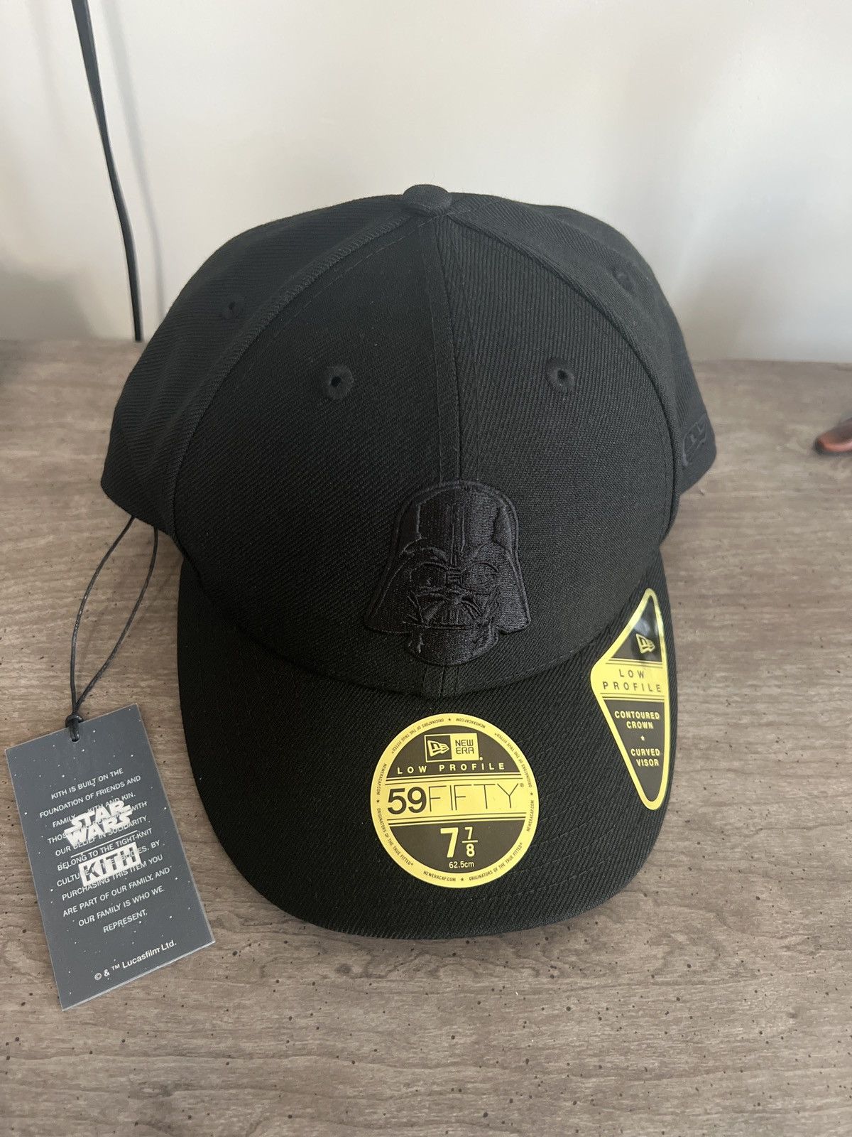 Kith x STAR WARS Darth Vader New Era 59FIFTY Low Profile Hat