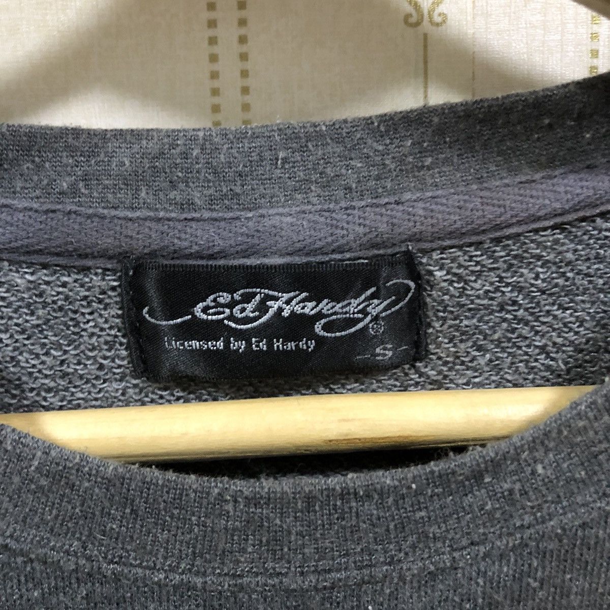 Ed Hardy Vintage edhardy bleach stone wash crewneck Size US S / EU 44-46 / 1 - 5 Thumbnail