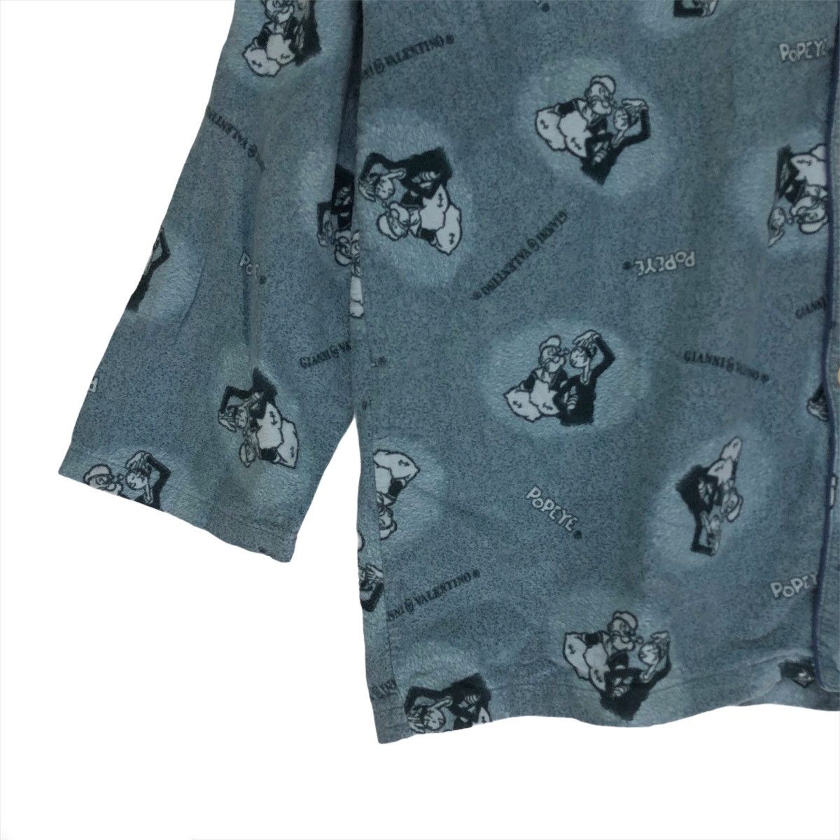 Valentino Gianni Valentino popeye button up fleece Size US L / EU 52-54 / 3 - 5 Thumbnail