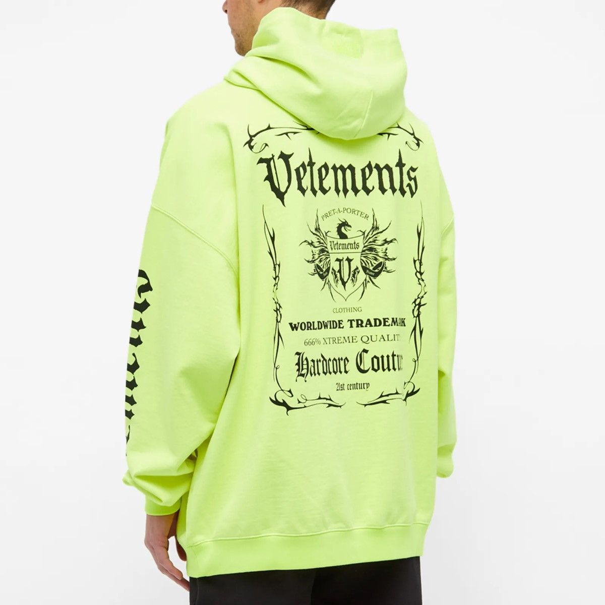 Vetements 🔥LIMITED🔥Vetements Hardcore Pret a Porter Oversized Hoodie Size US L / EU 52-54 / 3 - 5 Thumbnail