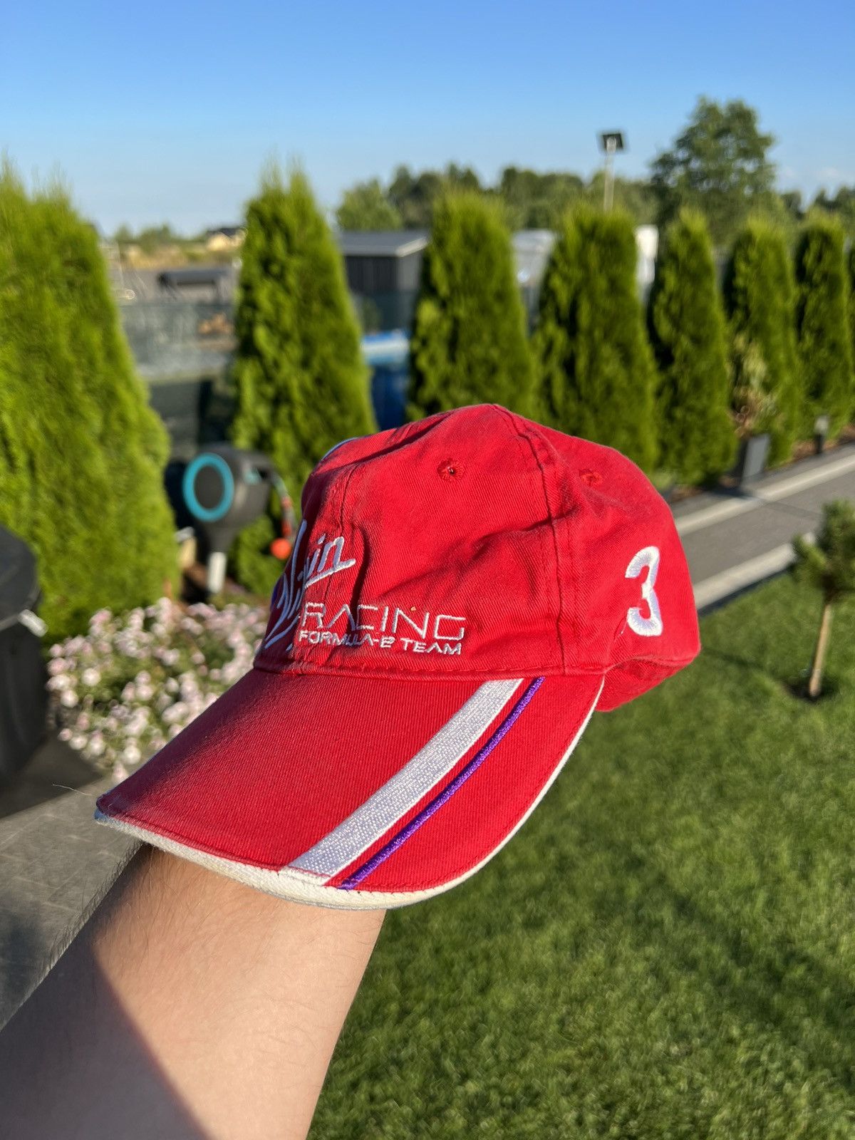Vintage Vintage virgin formula uno f1 1 Racing Team Hat Cap 90s Size ONE SIZE - 4 Thumbnail