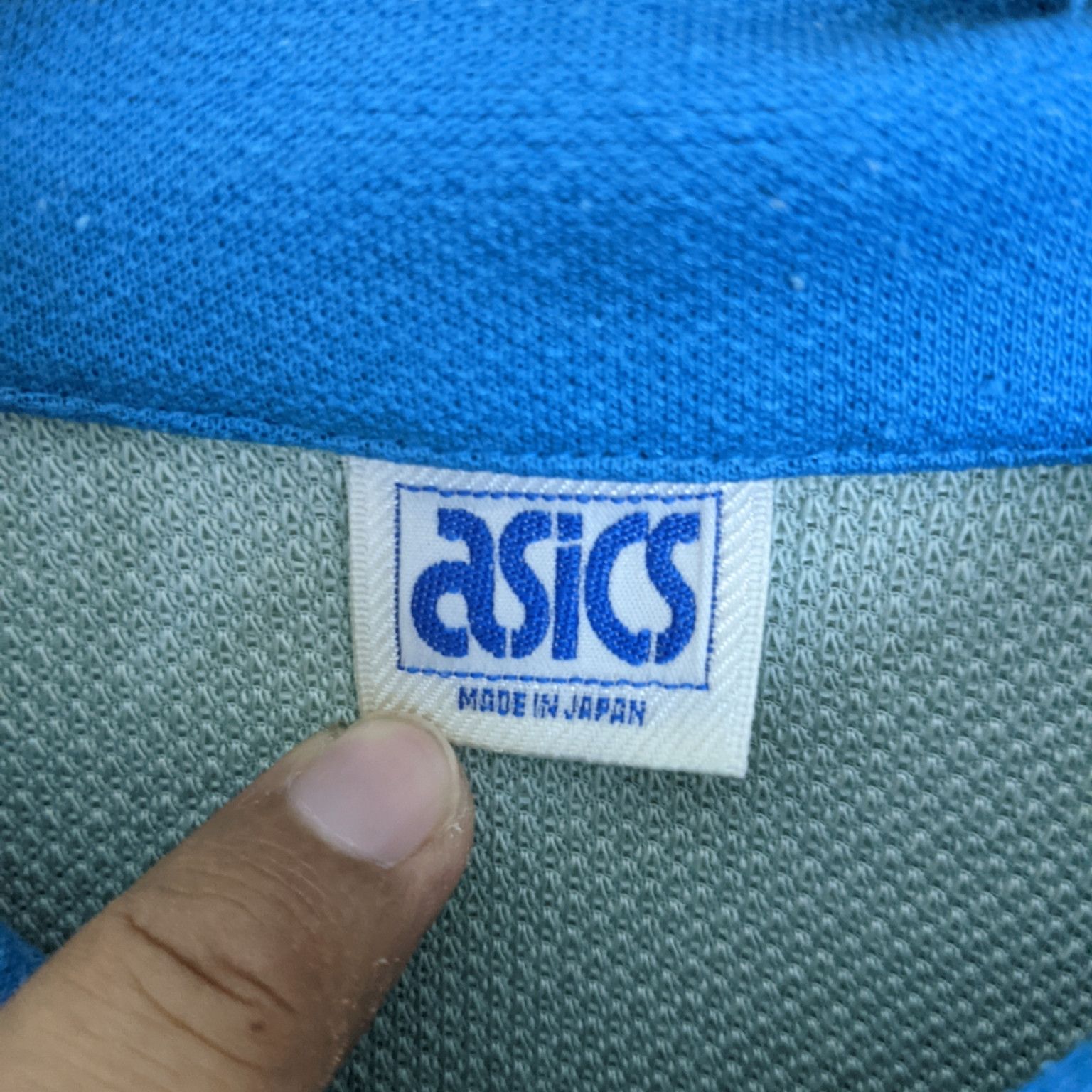 Asics Vintage 90's ASICS Sportswear Polo Jumper Sweatshirt Size US S / EU 44-46 / 1 - 9 Thumbnail