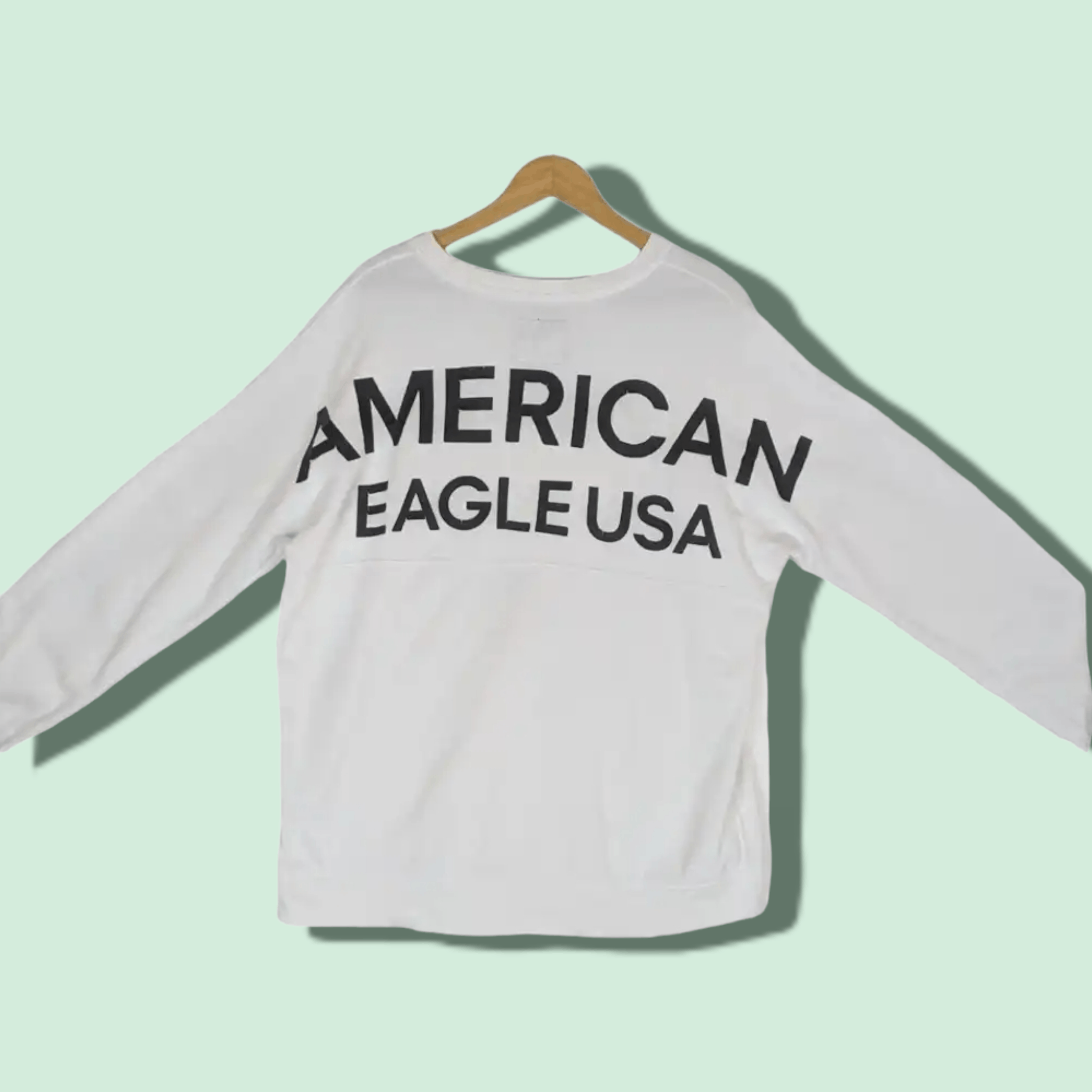 American Apparel × American Eagle Outfitters AMERICAN EAGLE USA Crewneck Jumper Sweatshirt Size US M / EU 48-50 / 2 - 1 Thumbnail