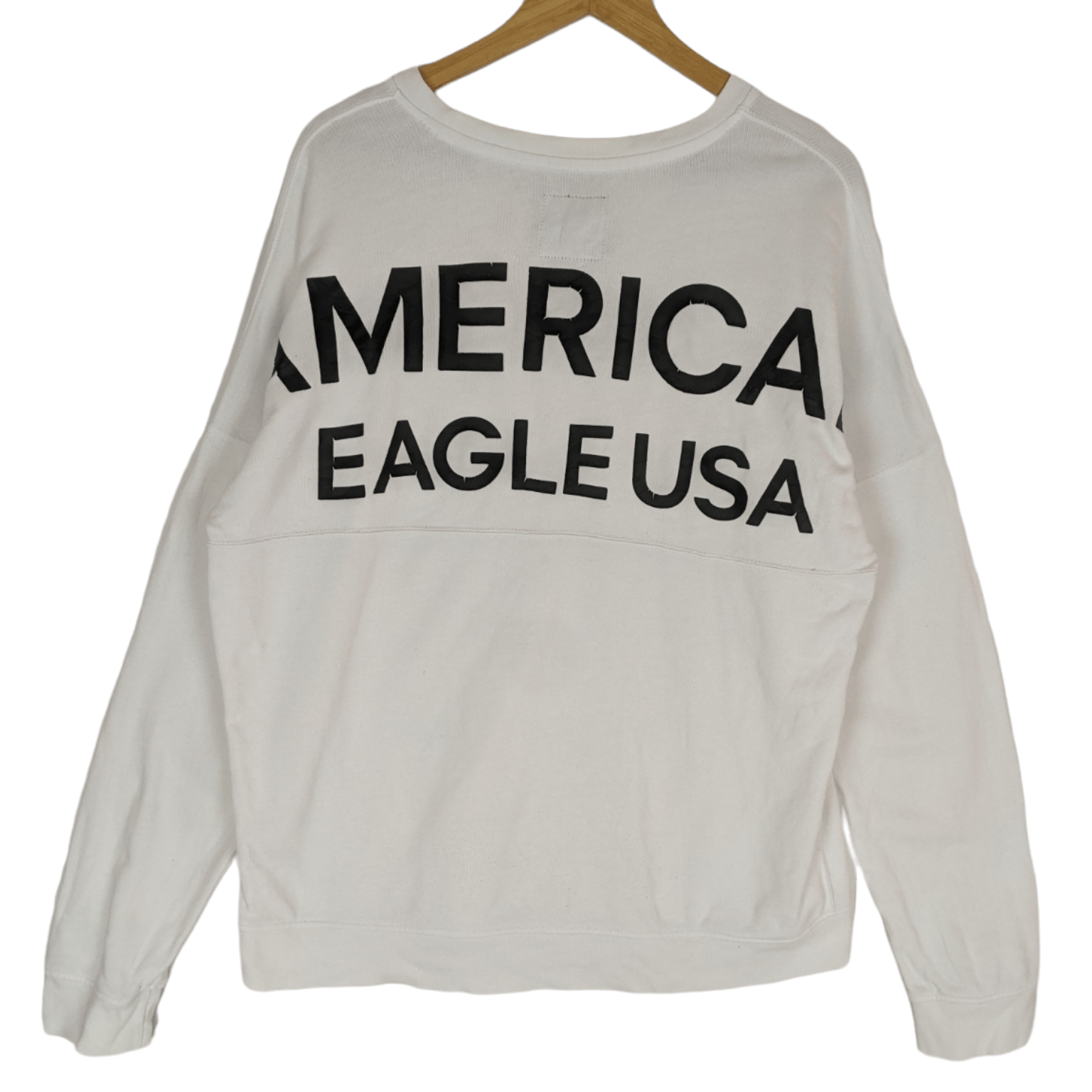 American Apparel × American Eagle Outfitters AMERICAN EAGLE USA Crewneck Jumper Sweatshirt Size US M / EU 48-50 / 2 - 5 Thumbnail