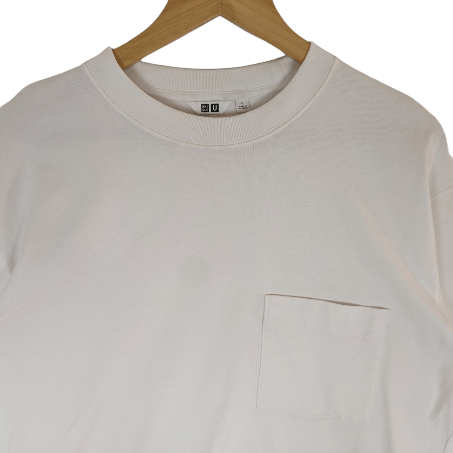 Japanese Brand × Uniqlo UNIQLO U Single Pocket Crewneck Jumper Sweatshirt Size US L / EU 52-54 / 3 - 3 Thumbnail