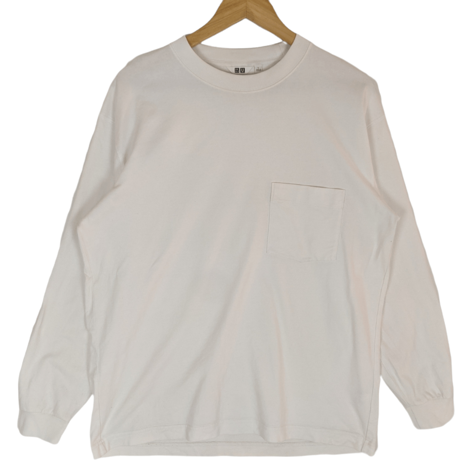 Japanese Brand × Uniqlo UNIQLO U Single Pocket Crewneck Jumper Sweatshirt Size US L / EU 52-54 / 3 - 2 Thumbnail