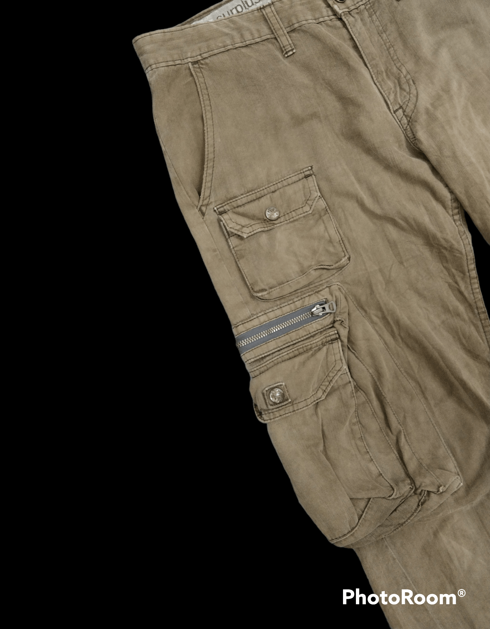 Surplus Research FLARE TWIST🔥THRASH TACTICAL MULTIPOCKET SURPLUS CARGO Size US 32 / EU 48 - 6 Thumbnail