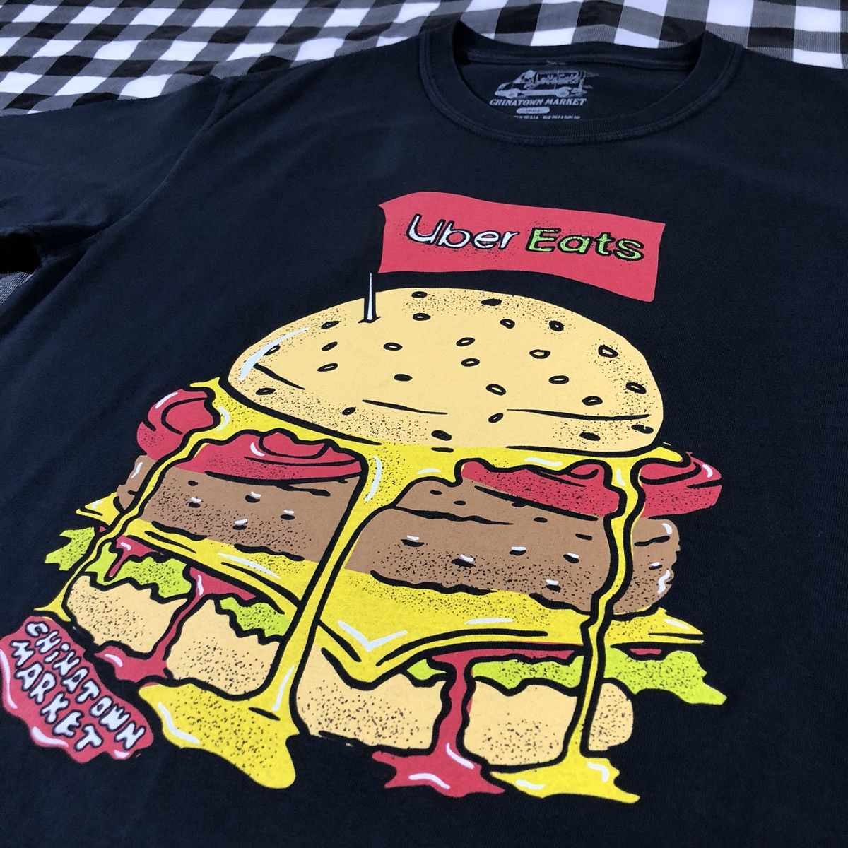Market Chinatown Market Uber Eats Austin Texas 2019 Burger Tee Size US S / EU 44-46 / 1 - 3 Thumbnail