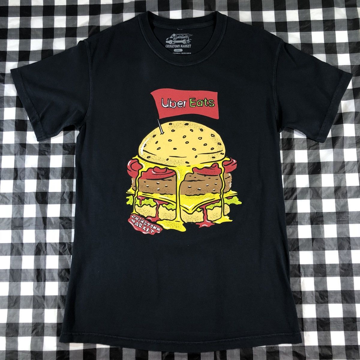 Market Chinatown Market Uber Eats Austin Texas 2019 Burger Tee Size US S / EU 44-46 / 1 - 1 Thumbnail