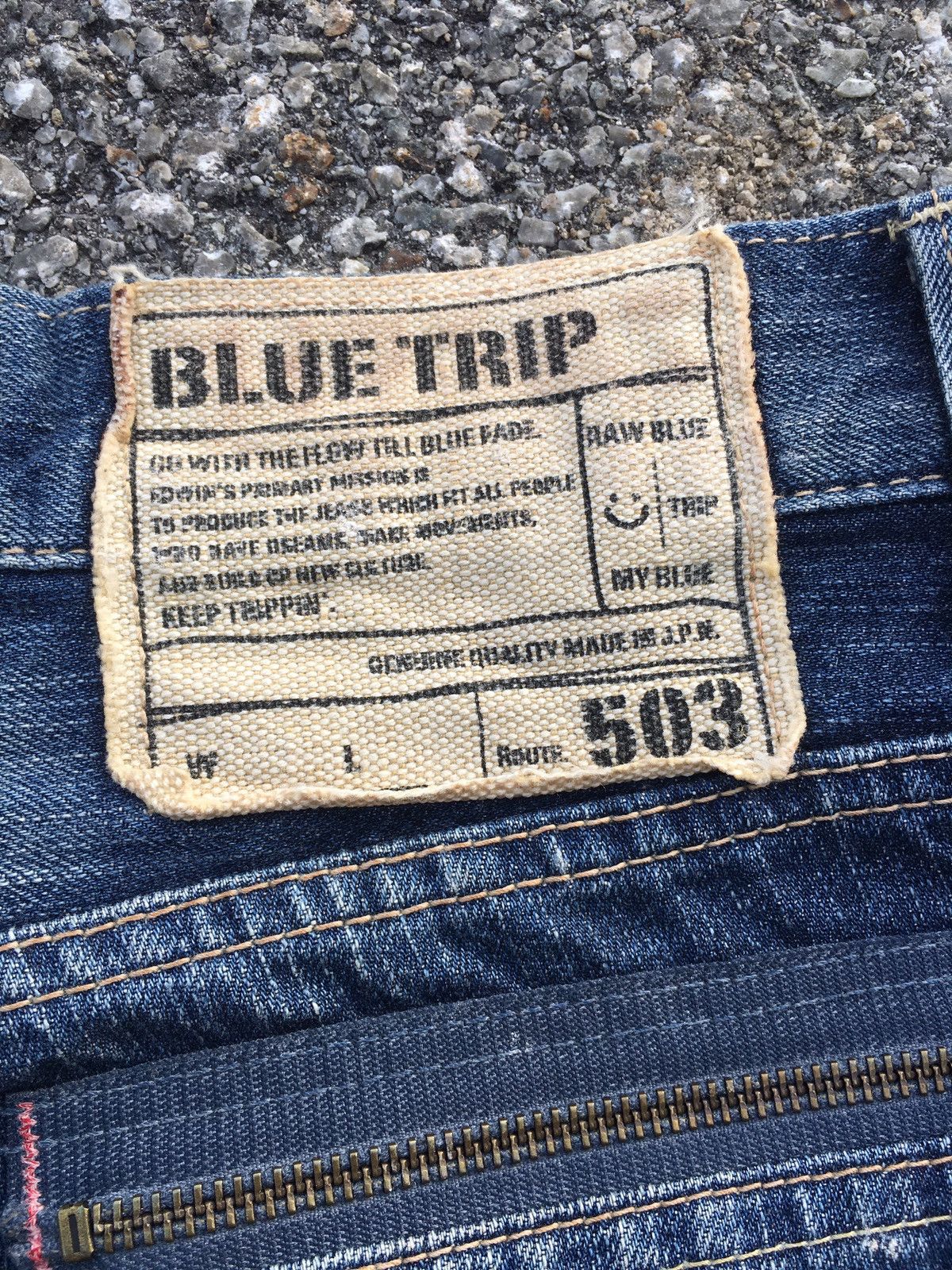 Hysteric Glamour × If Six Was Nine × Japanese Brand FLARED 💥 EDWIN 503 DISTRESSED DENIM JEANS PANTS Size US 31 - 8 Thumbnail