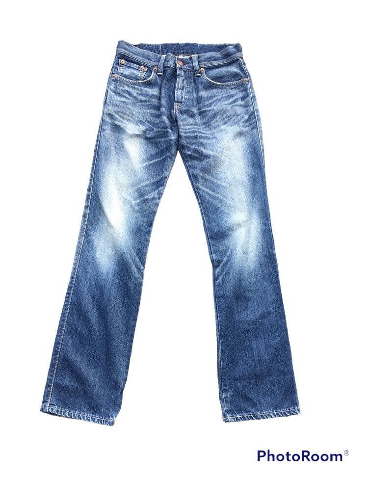 Hysteric Glamour × If Six Was Nine × Japanese Brand FLARED 💥 EDWIN 503 DISTRESSED DENIM JEANS PANTS Size US 31 - 3 Thumbnail