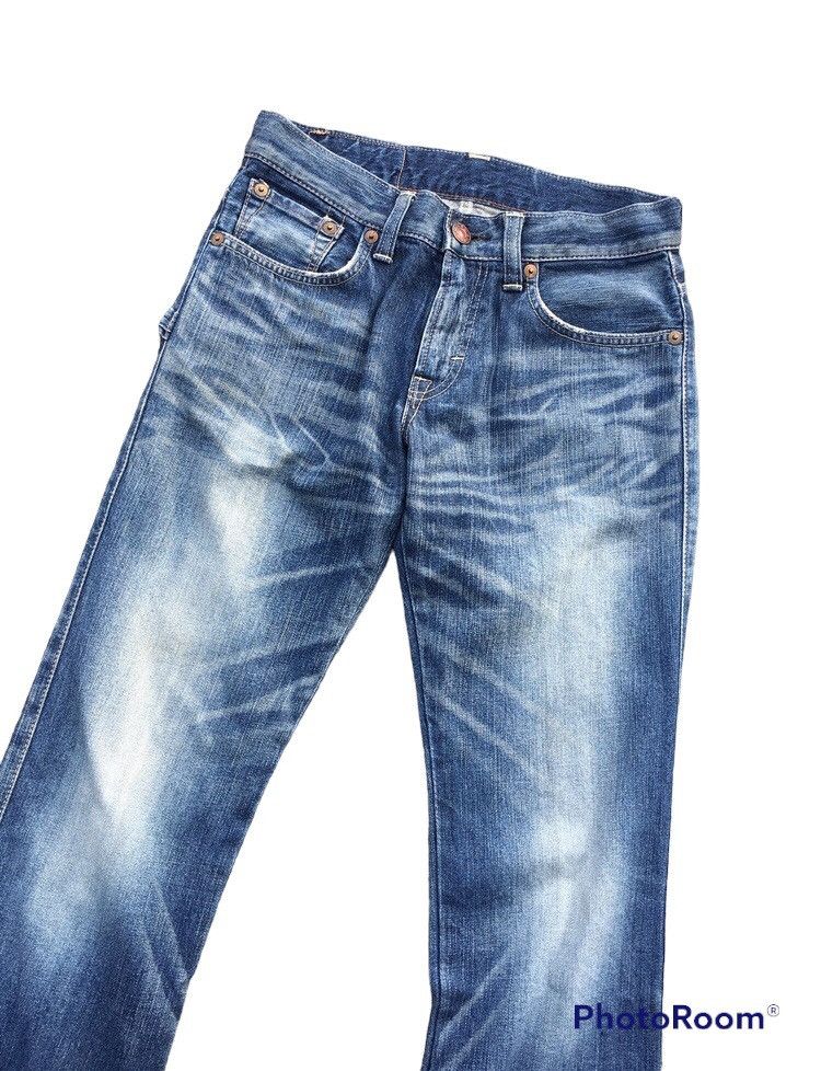 Hysteric Glamour × If Six Was Nine × Japanese Brand FLARED 💥 EDWIN 503 DISTRESSED DENIM JEANS PANTS Size US 31 - 4 Thumbnail