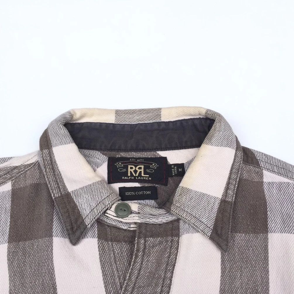 RRL Ralph Lauren Kurt Cobain lookalike Ralph Lauren RRL Flannel Shirt Size US M / EU 48-50 / 2 - 2 Thumbnail