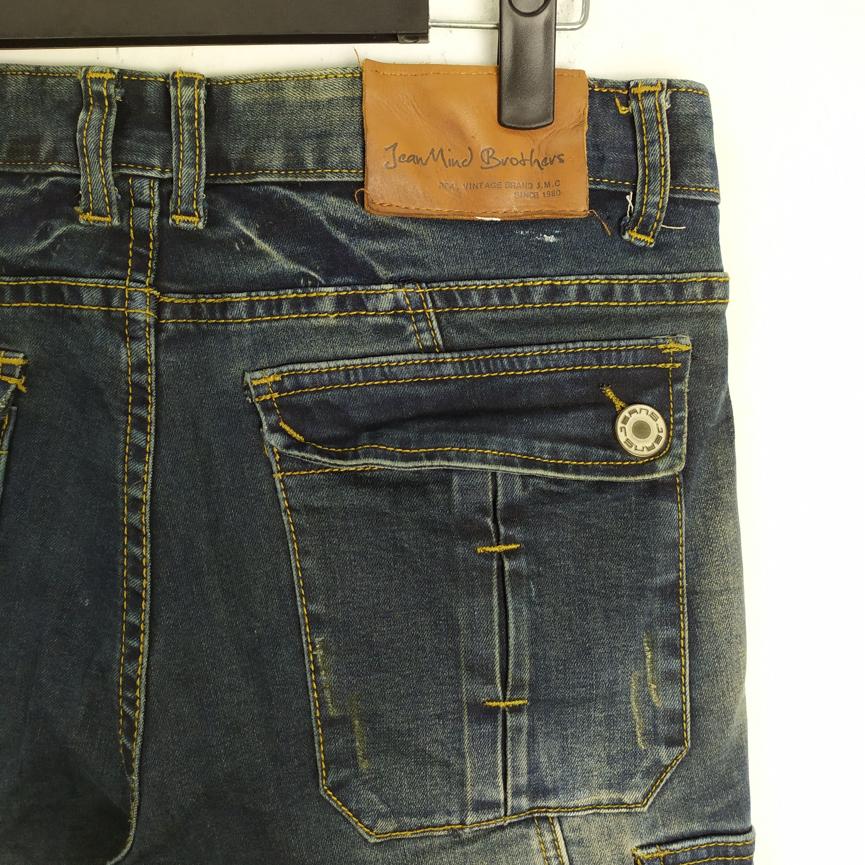 Jean VINTAGE JEAN MIND CARGO PANTS BALMAIN STYLE Size US 30 / EU 46 - 6 Thumbnail